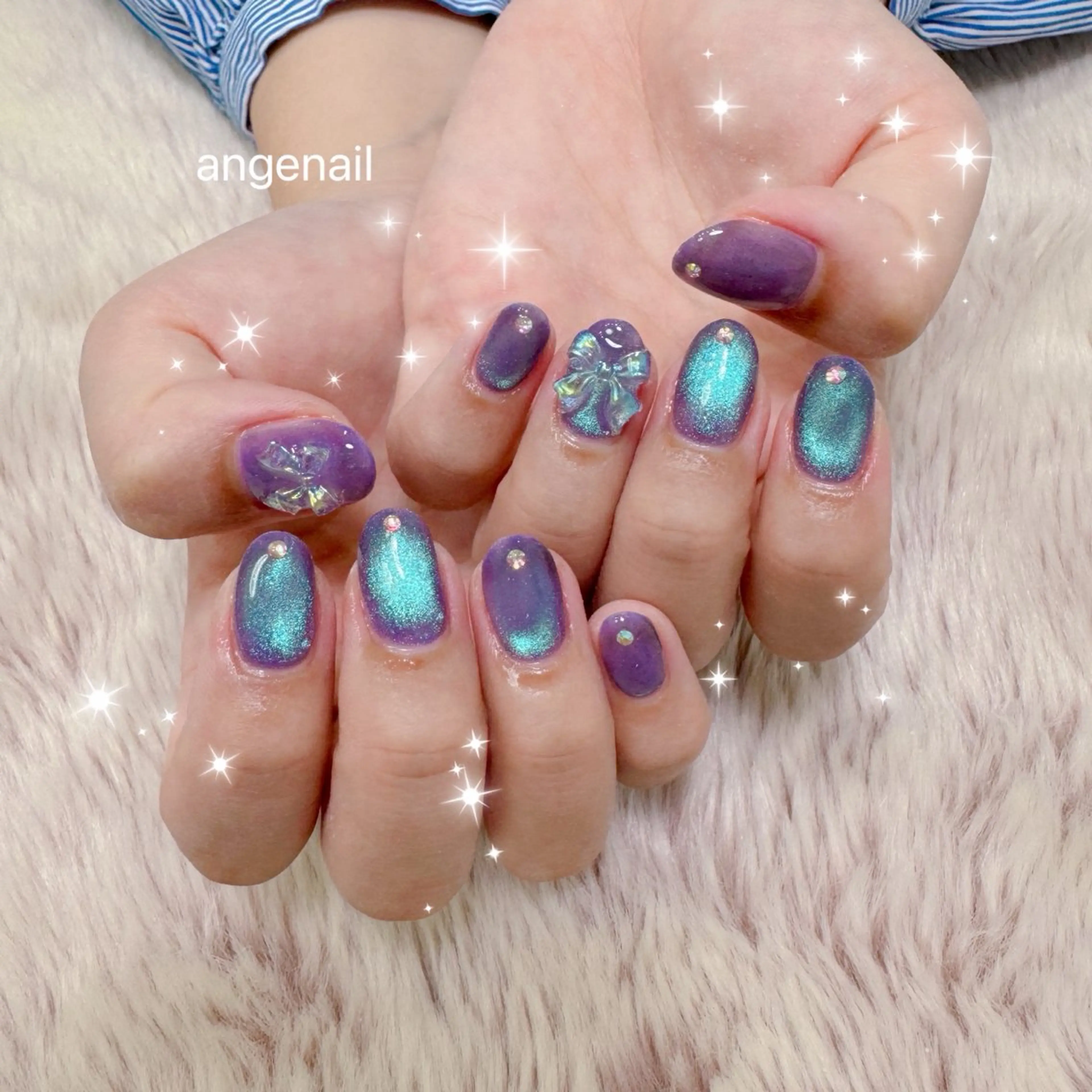 ネイル ハンドネイル オーナーネイリスト MAKIのネイルデザイン