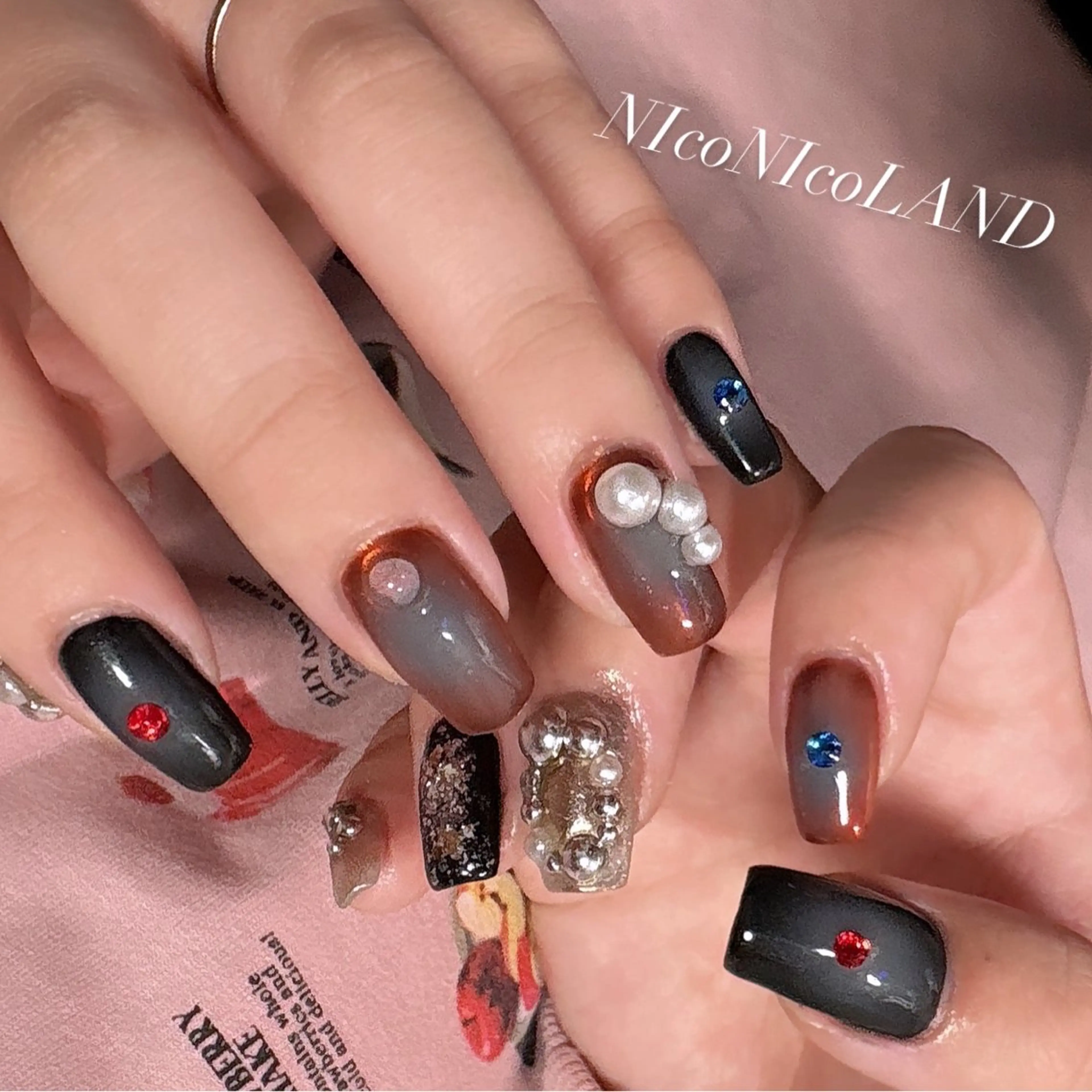 自爪🩷10本ART☺︎の写真