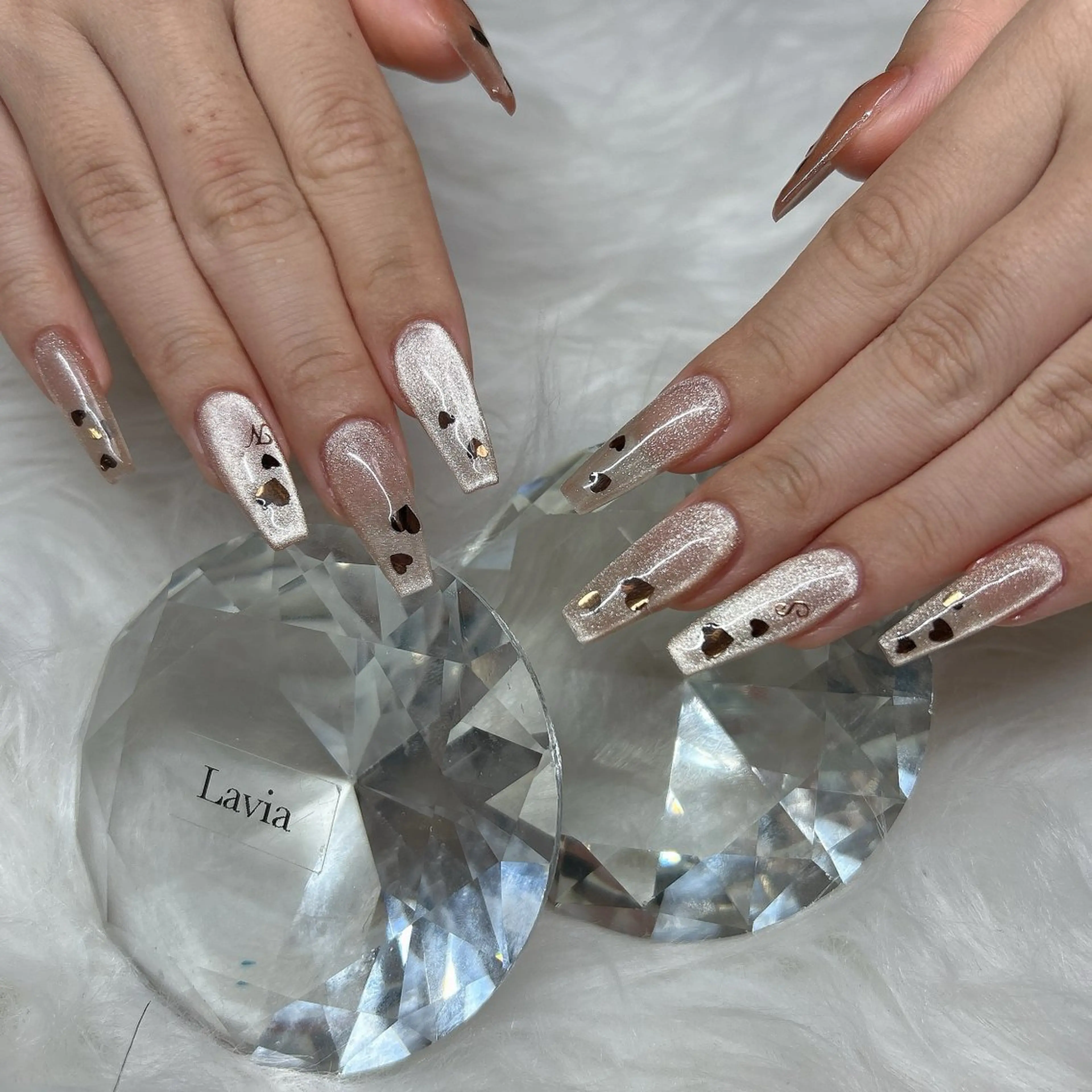 セミロング ハンドネイル nail salon Lavia所属・Lavia akaneのネイルデザイン