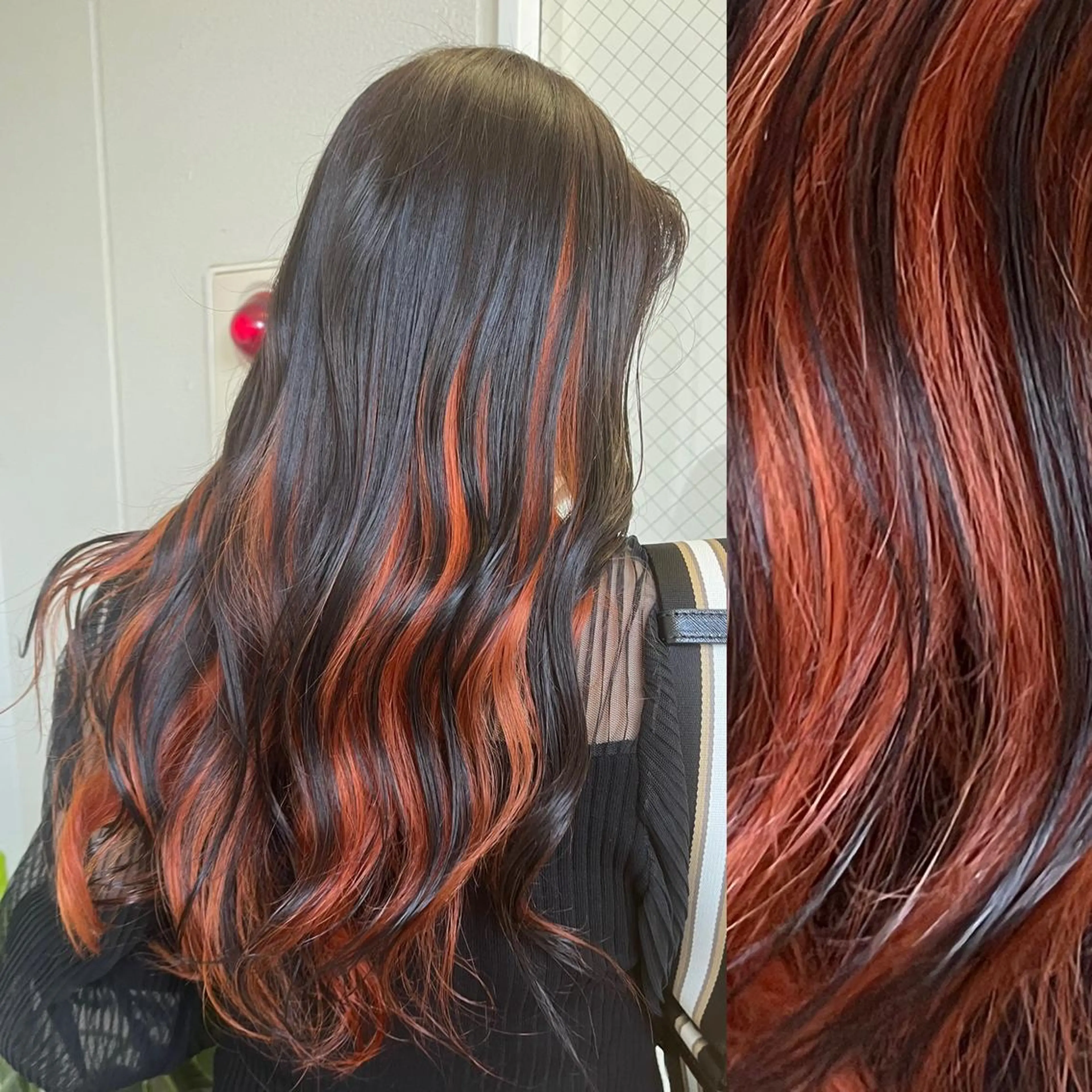 ロング カラー ヘアアレンジ ベージュカラー ブリーチ ブラウンカラー ケアブリーチ カシス stylist ◎RUKI.のヘアスタイル