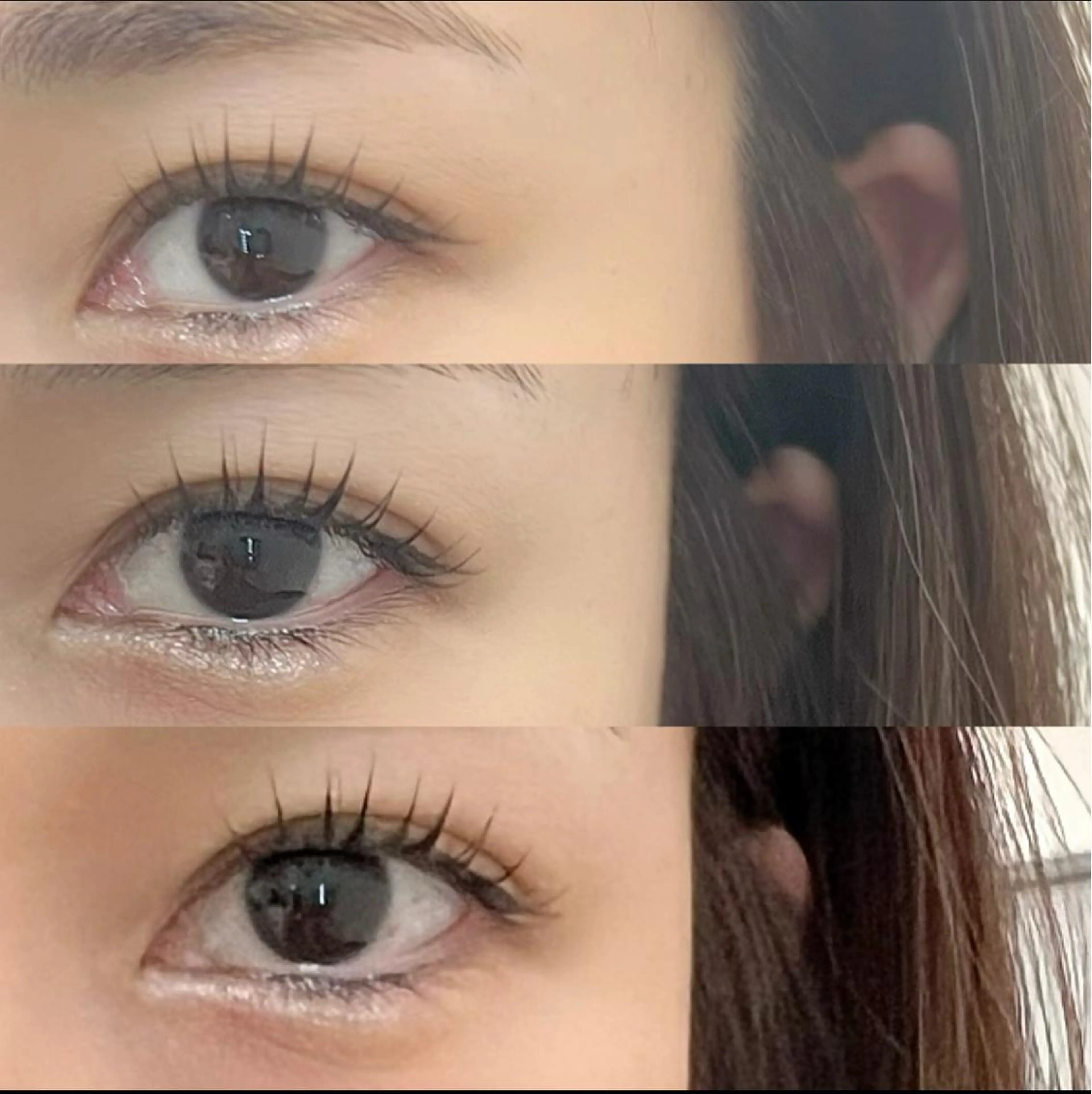 マツエク・マツパ ワンホン＆パリジェン アンドヘルシー＆下のマツエク・マツパデザイン