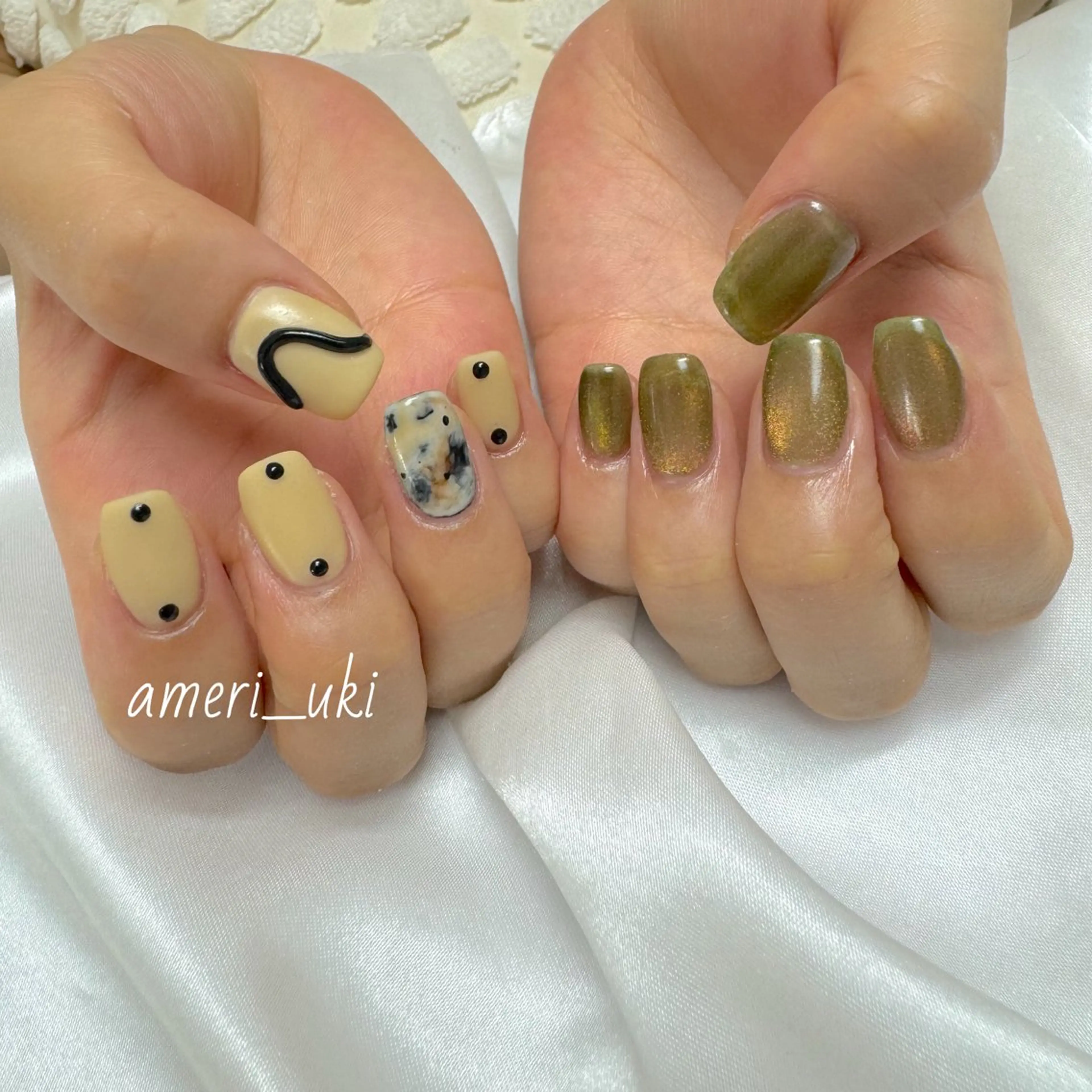 ネイル ハンドネイル Ameri nail /UKIのネイルデザイン