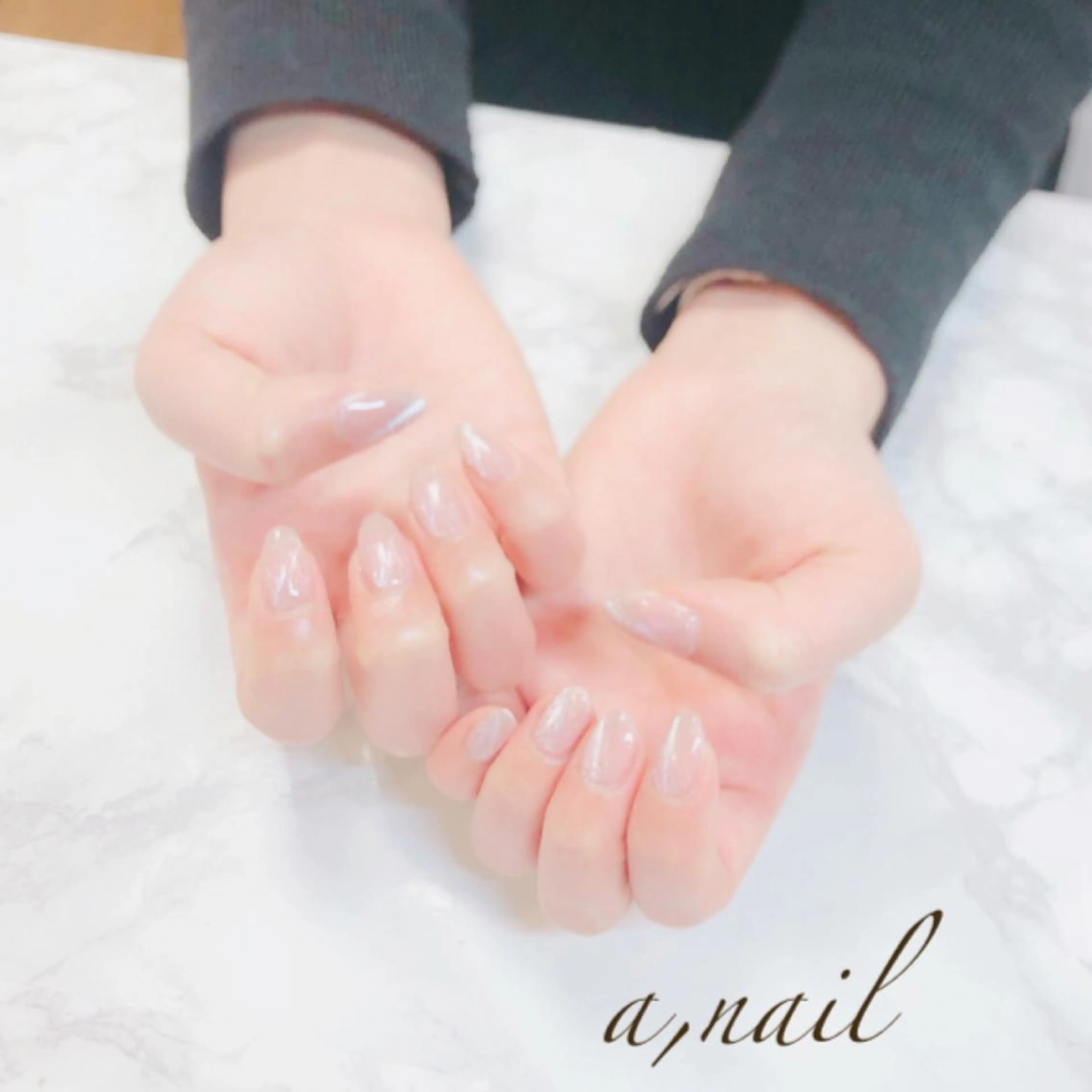 ネイル フットネイル ジェルネイル グラデーション マグネットネイル ニュアンスネイル ハンドネイル ネイルサロン エーネイルのネイルデザイン