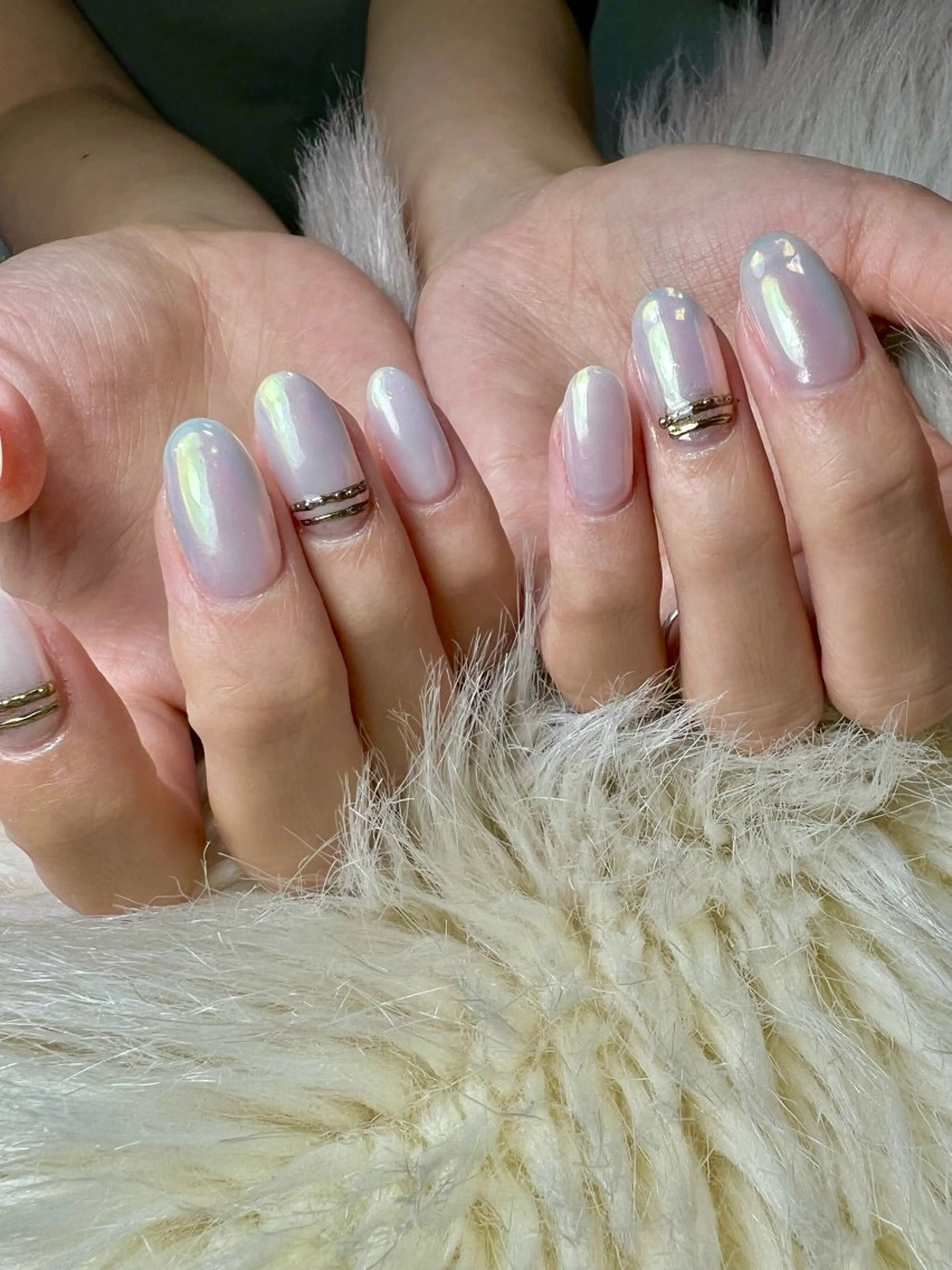 ネイル ジェルネイル ミラーネイル 持ち込み ワンカラーネイル パラジェル flowers nailのネイルデザイン