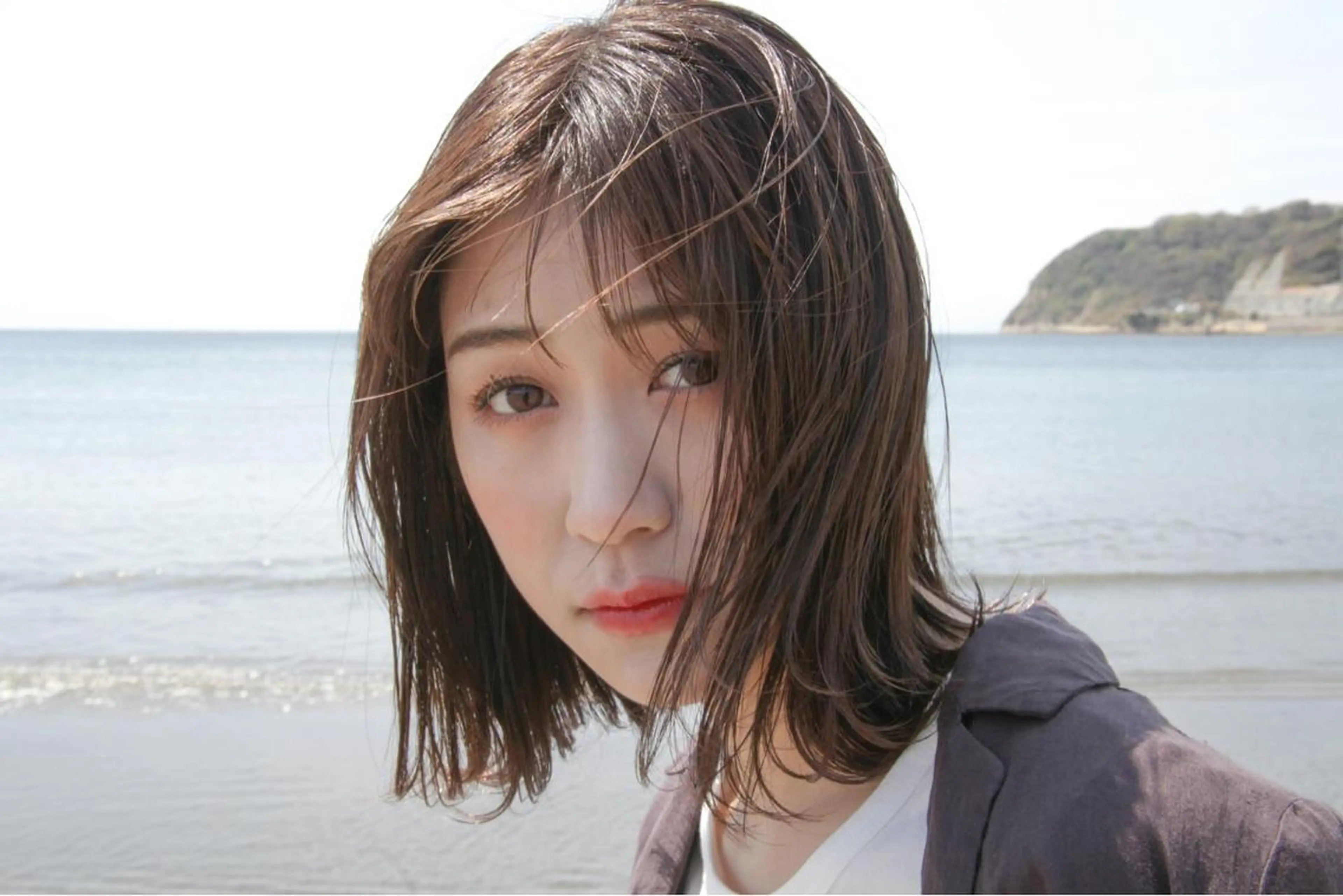 ミディアム sand&rose所属・逗子、パーマスタイル ナオイカイラのヘアスタイル