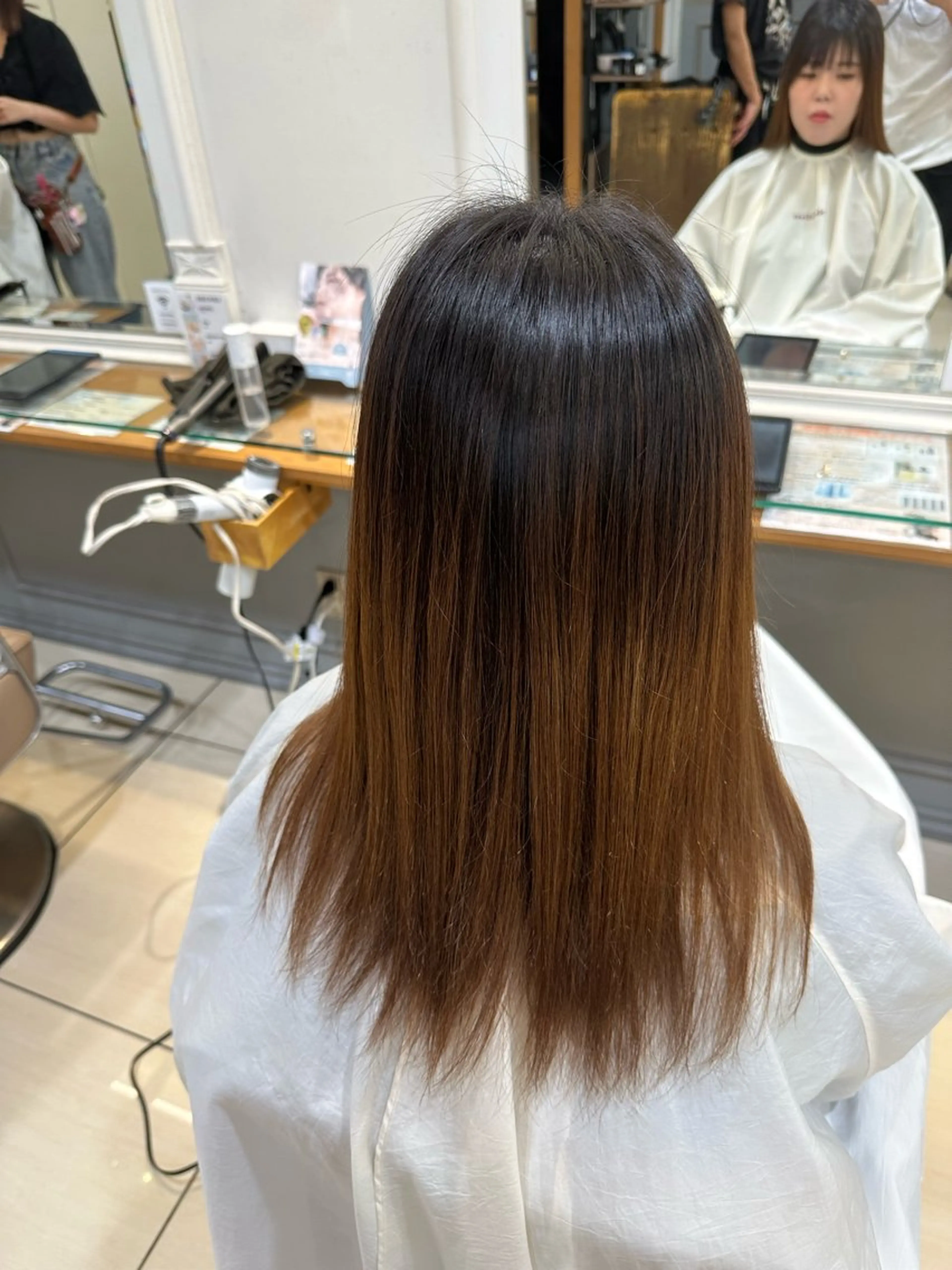 ロング ブリーチ・カラー🎀 AMI🎀のヘアスタイル