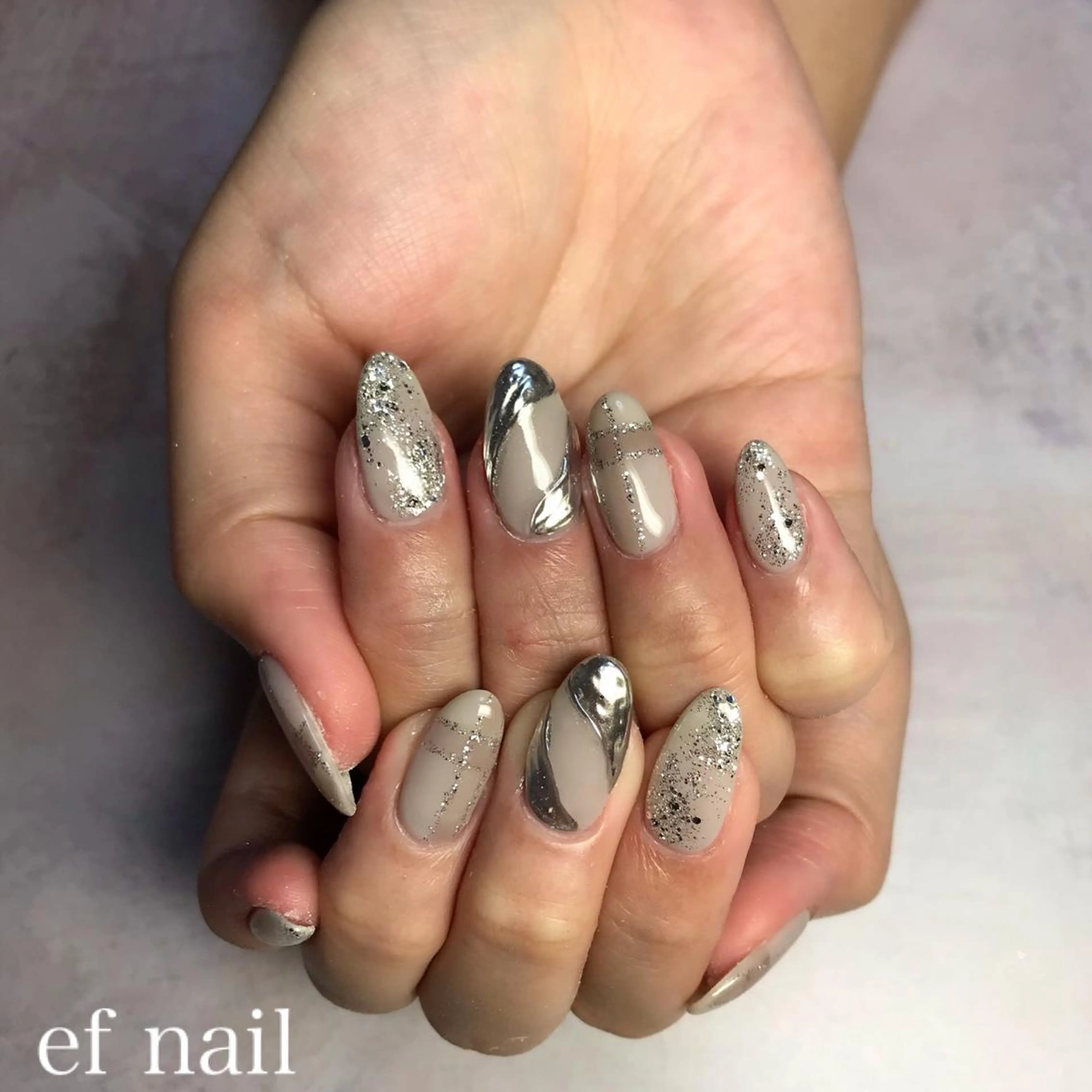ネイル ハンドネイル ef nailのネイルデザイン