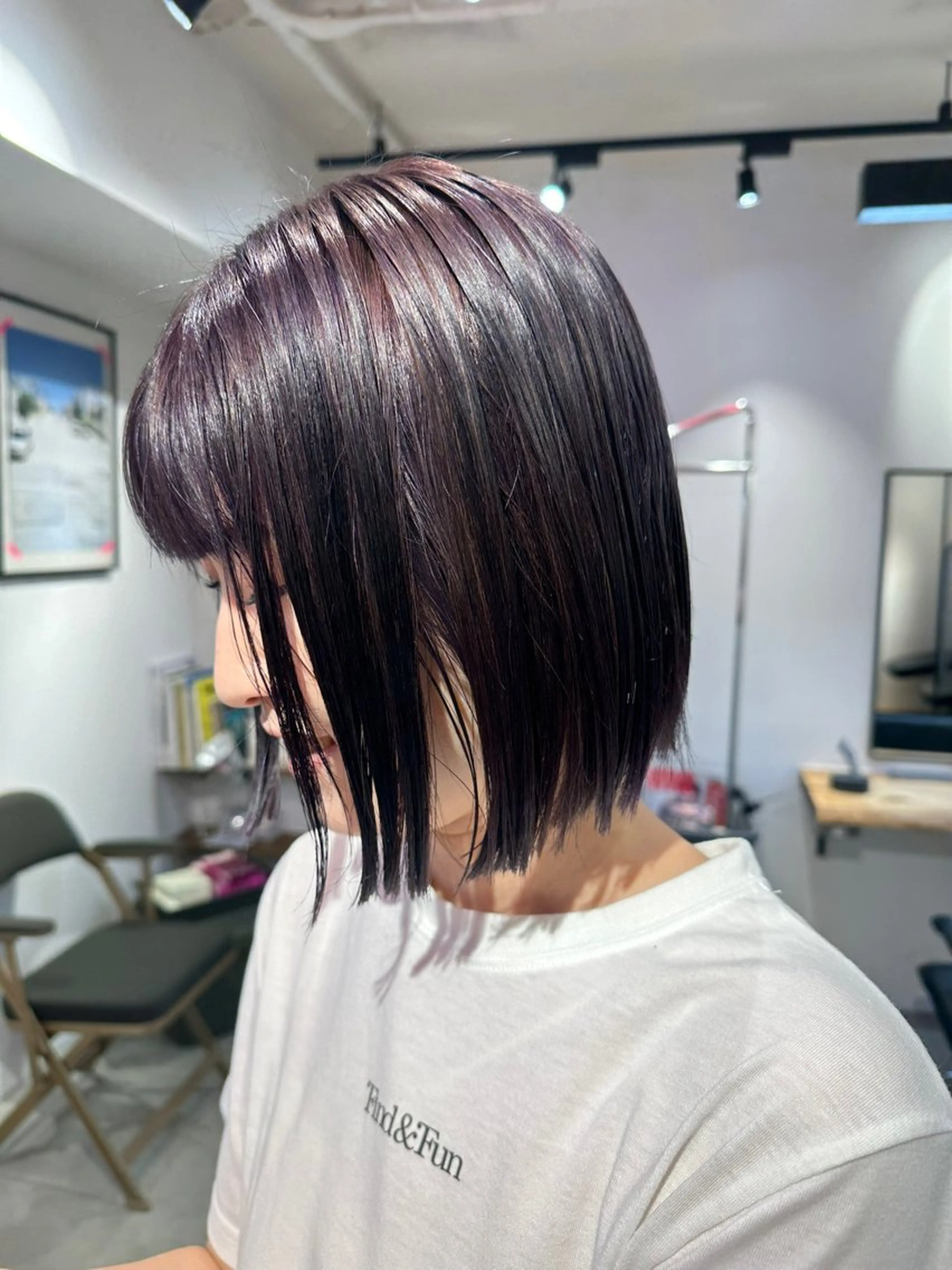 ミディアム カラー カット ヘアカラー VOICE所属・MIRI MIRIのヘアスタイル