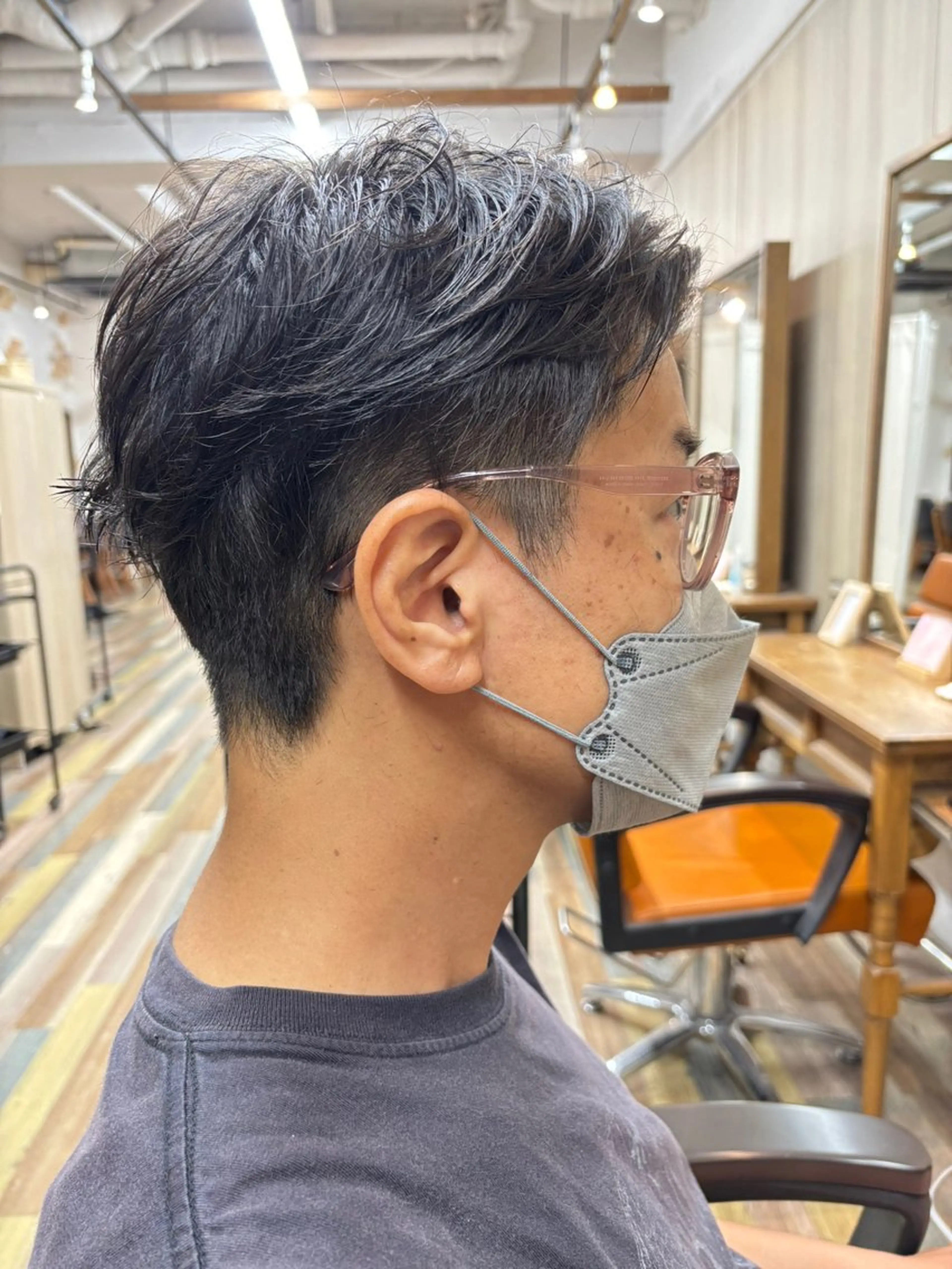 メンズ 岩崎 太陽のヘアスタイル