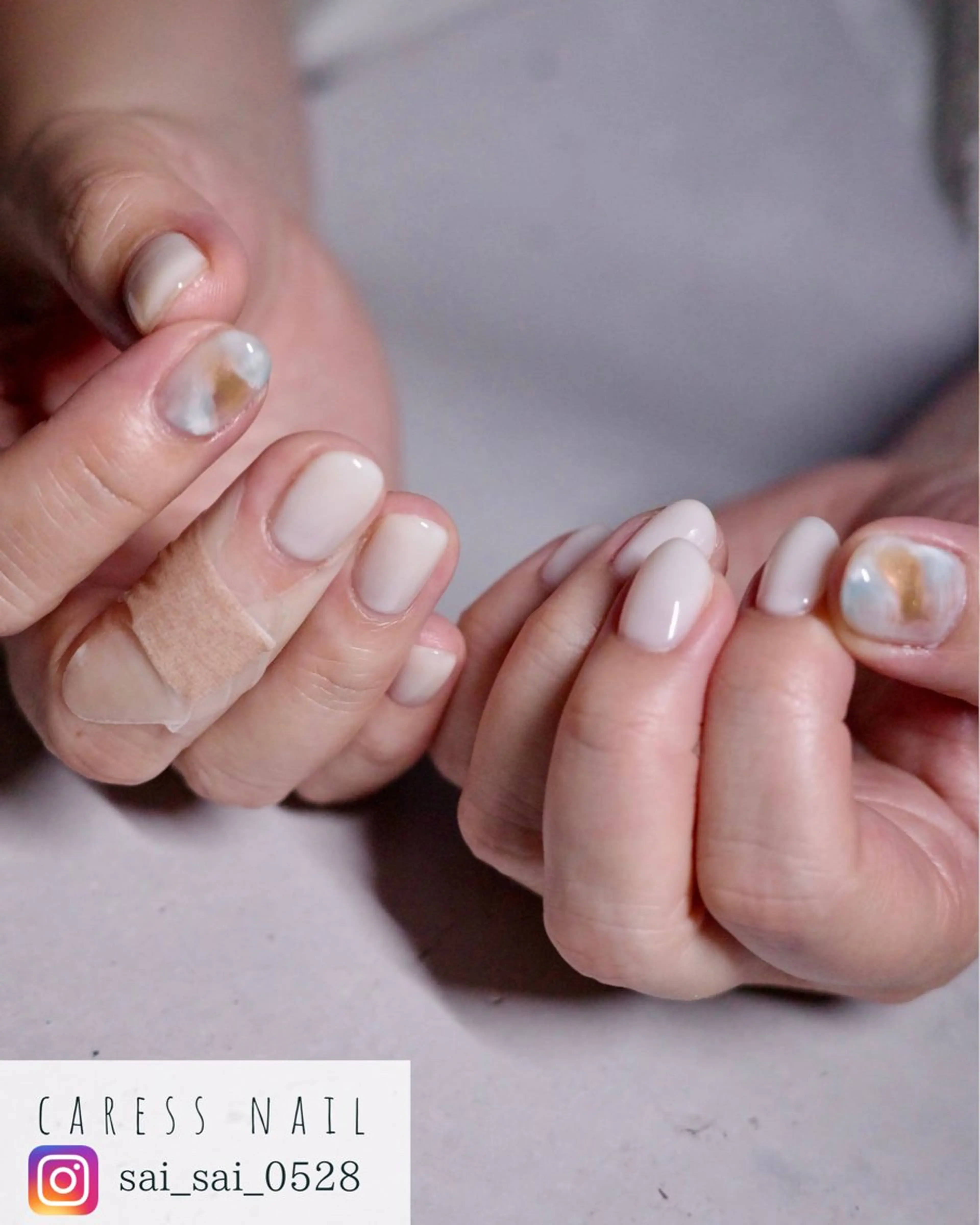 ネイル caress nail カレスネイル 代々木上原所属・カレスネイル さいのネイルデザイン