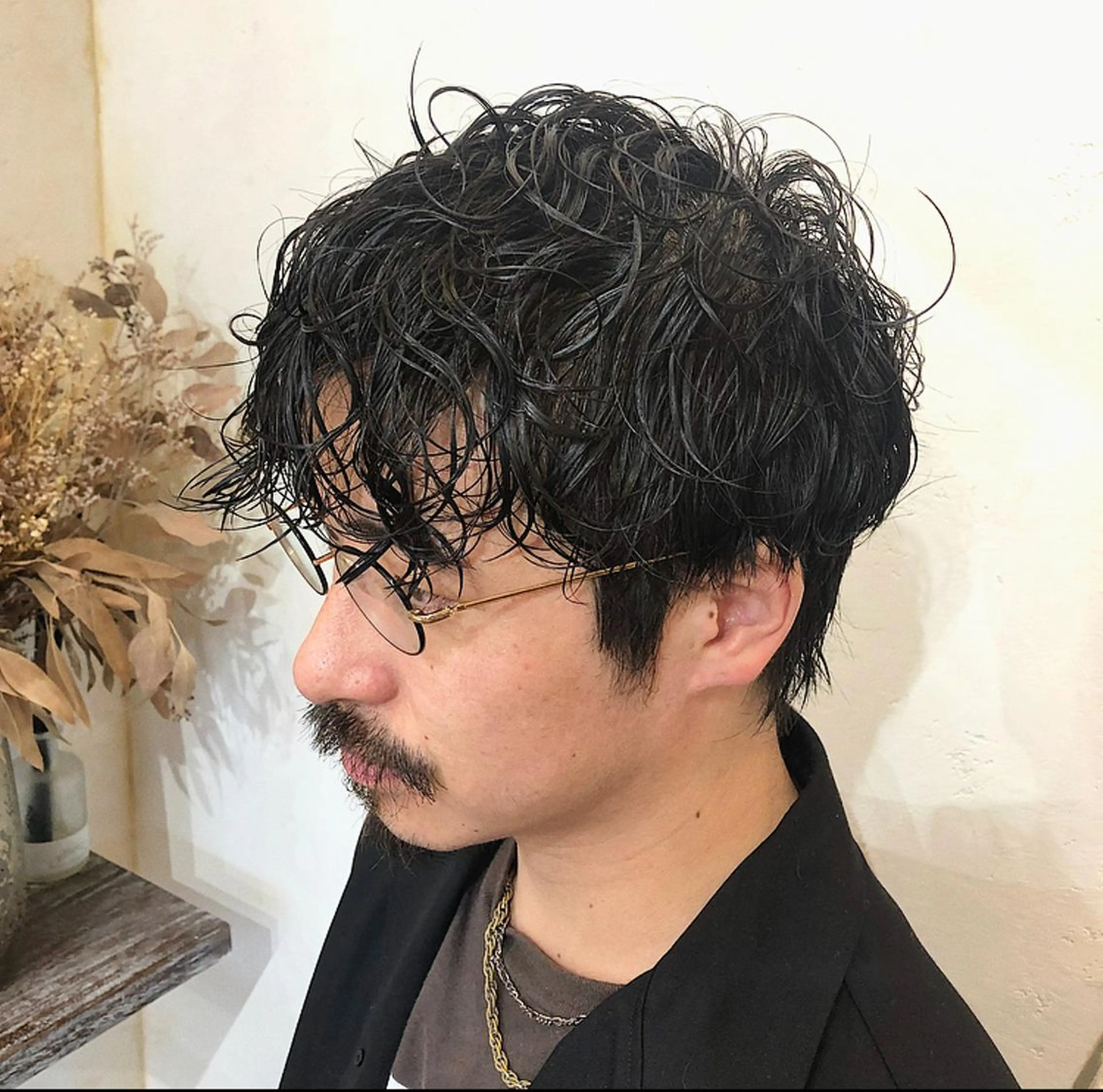 メンズ マッシュ メンズパーマ カット パーマ 【浜松・豊橋】 ニシモトのヘアスタイル