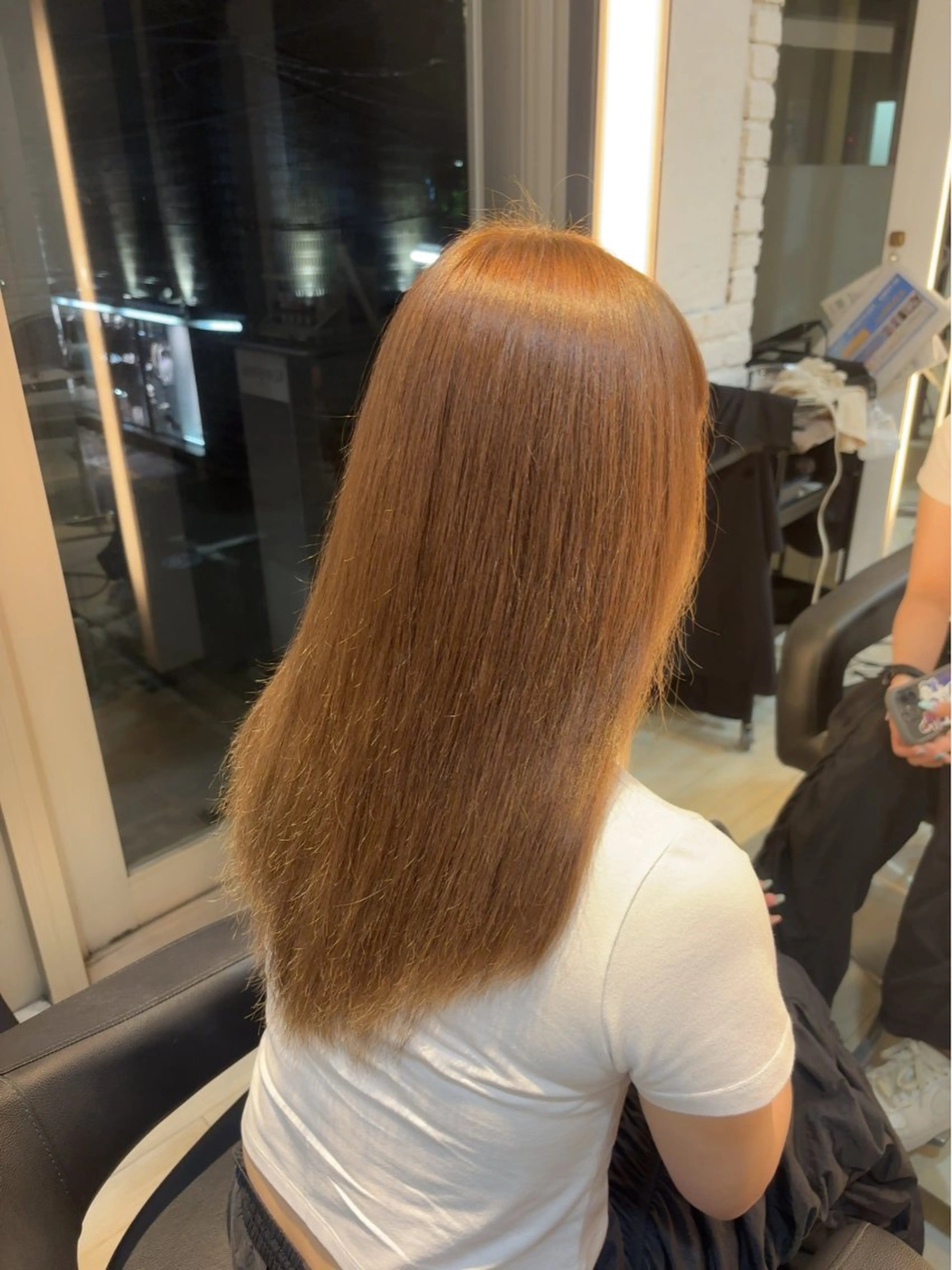 カラー ベージュカラー ブリーチ ダブルカラー ブリーチなしカラー ボブ ヘアカラー miyu/ボブ/ 透明感カラー/栄のヘアスタイル