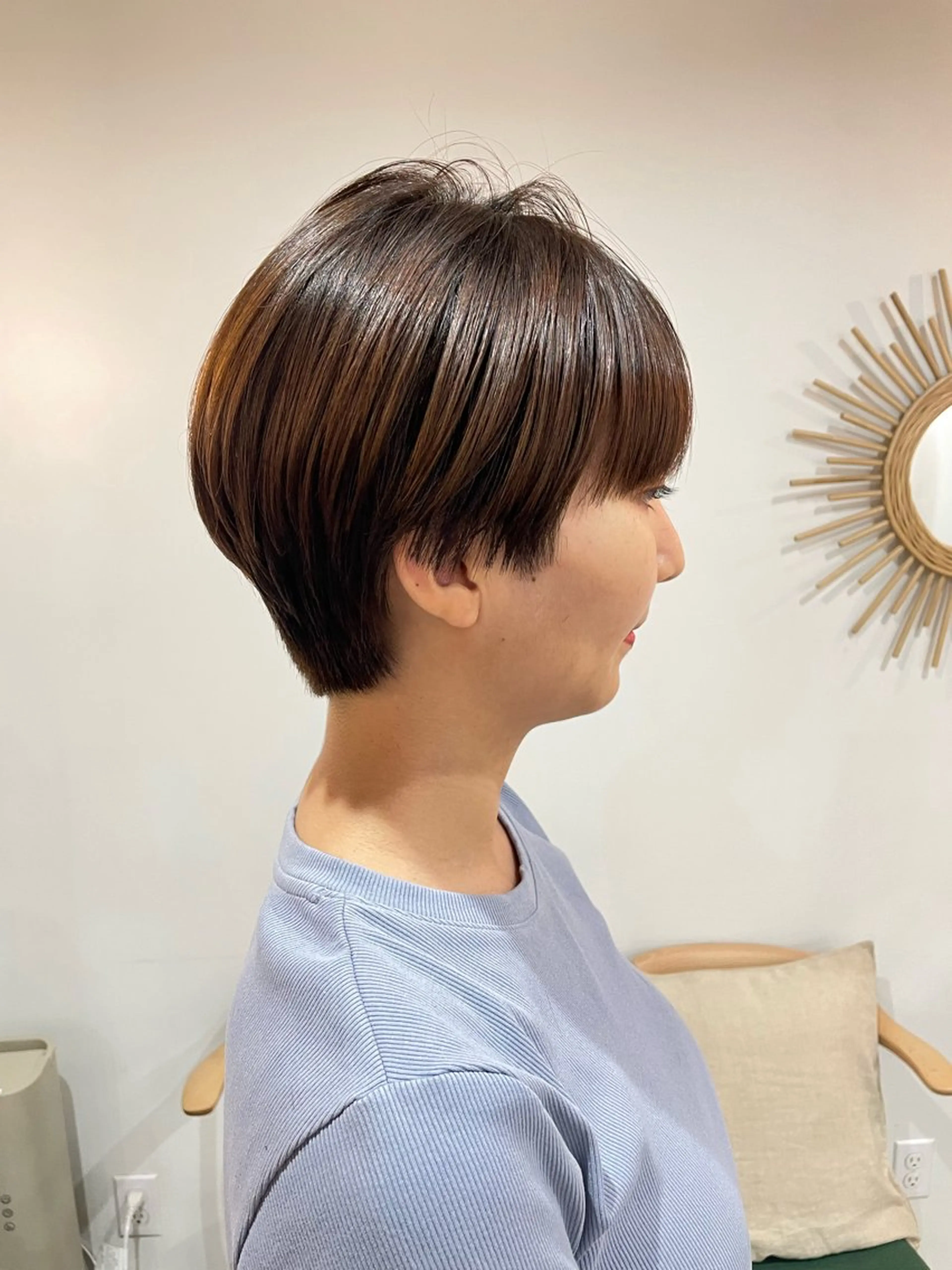 ショート stay she 荻窪所属・ショートボブカット ￥0  sakumiのヘアスタイル