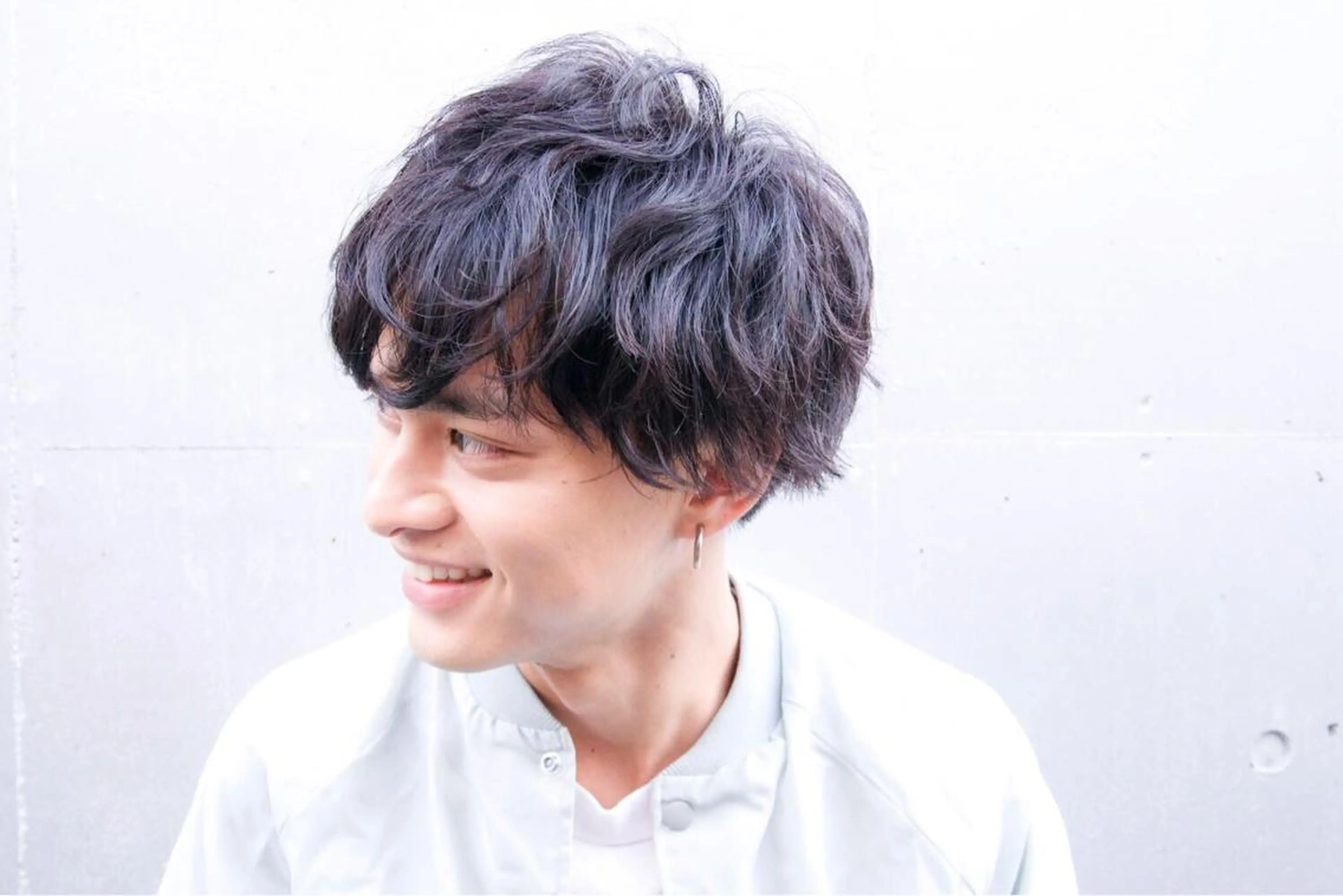 ショート パーマ hao所属・西山 頌太のヘアスタイル