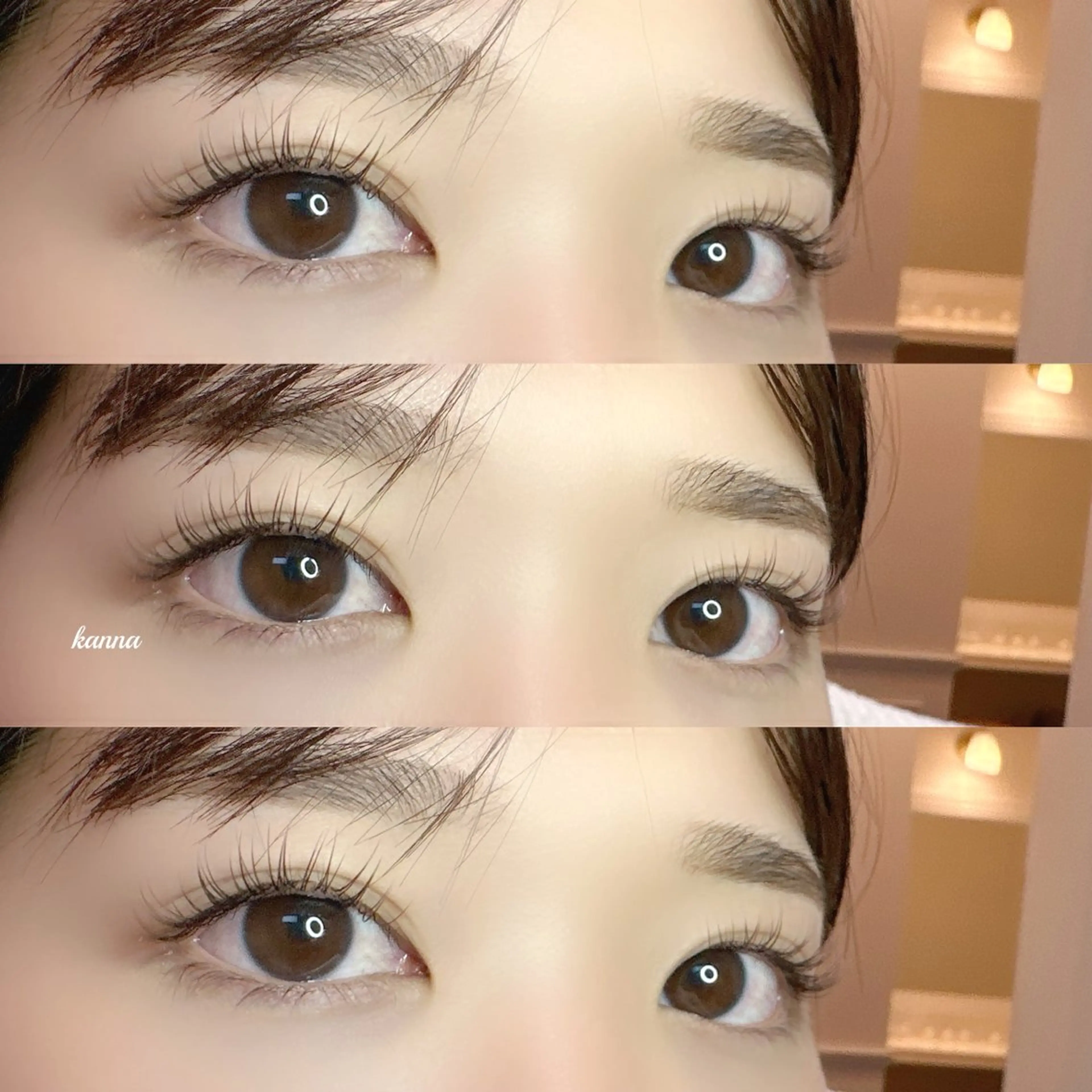 マツエク・マツパ Abientot Kannaのマツエク・マツパデザイン