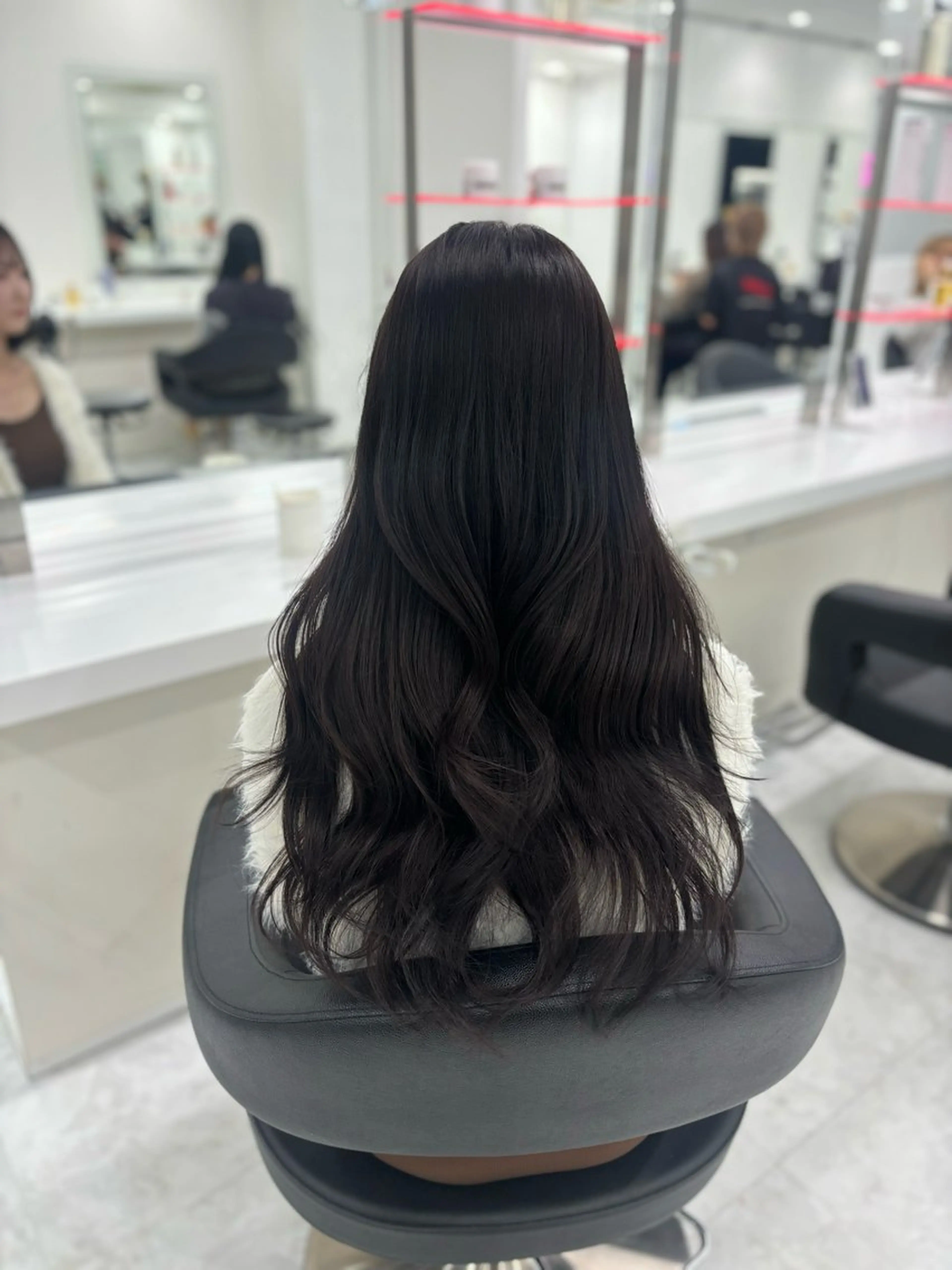 ロング カット ヘアカラー トリートメント ヘッドスパ ヘアセット 渋谷🥇wカラー 特化美容師のヘアスタイル
