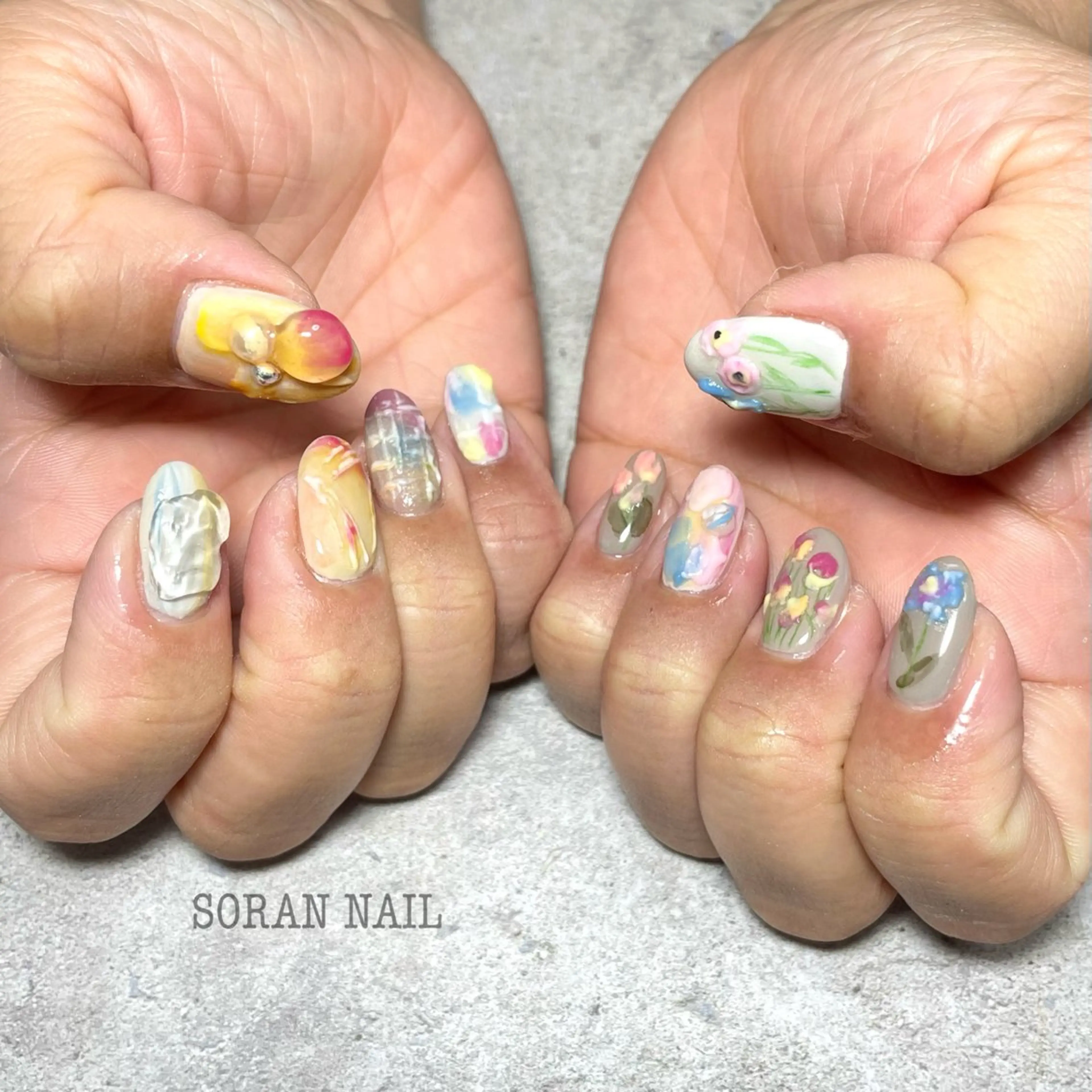 ネイル ハンドネイル soran nailのネイルデザイン