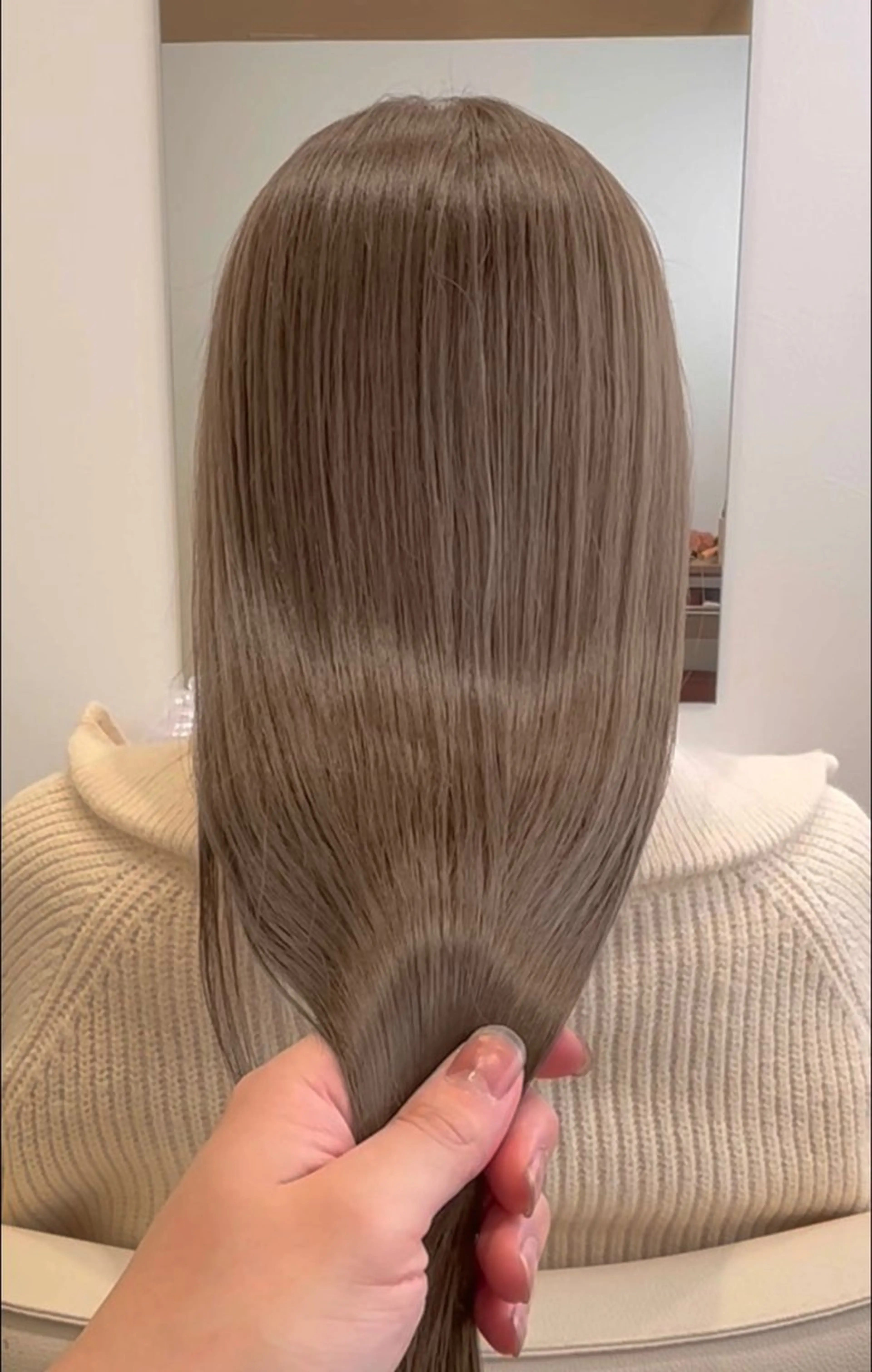 ⭐️男女兼用⭐️カット+カラー+BYKARTEトリートメントの写真