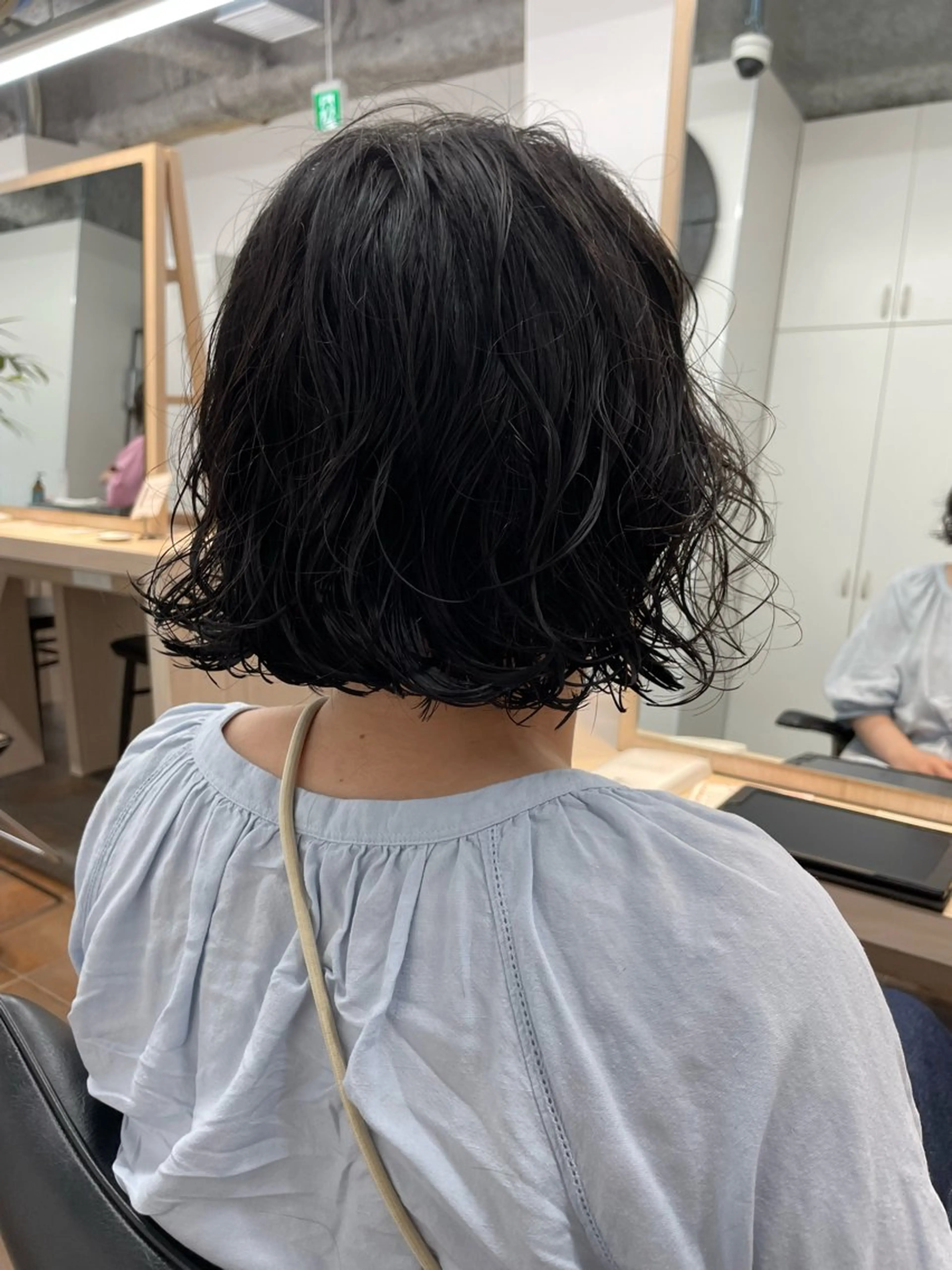 パーマ カット パーマ レイヤーパーマ/ ショートパーマ/横浜のヘアスタイル
