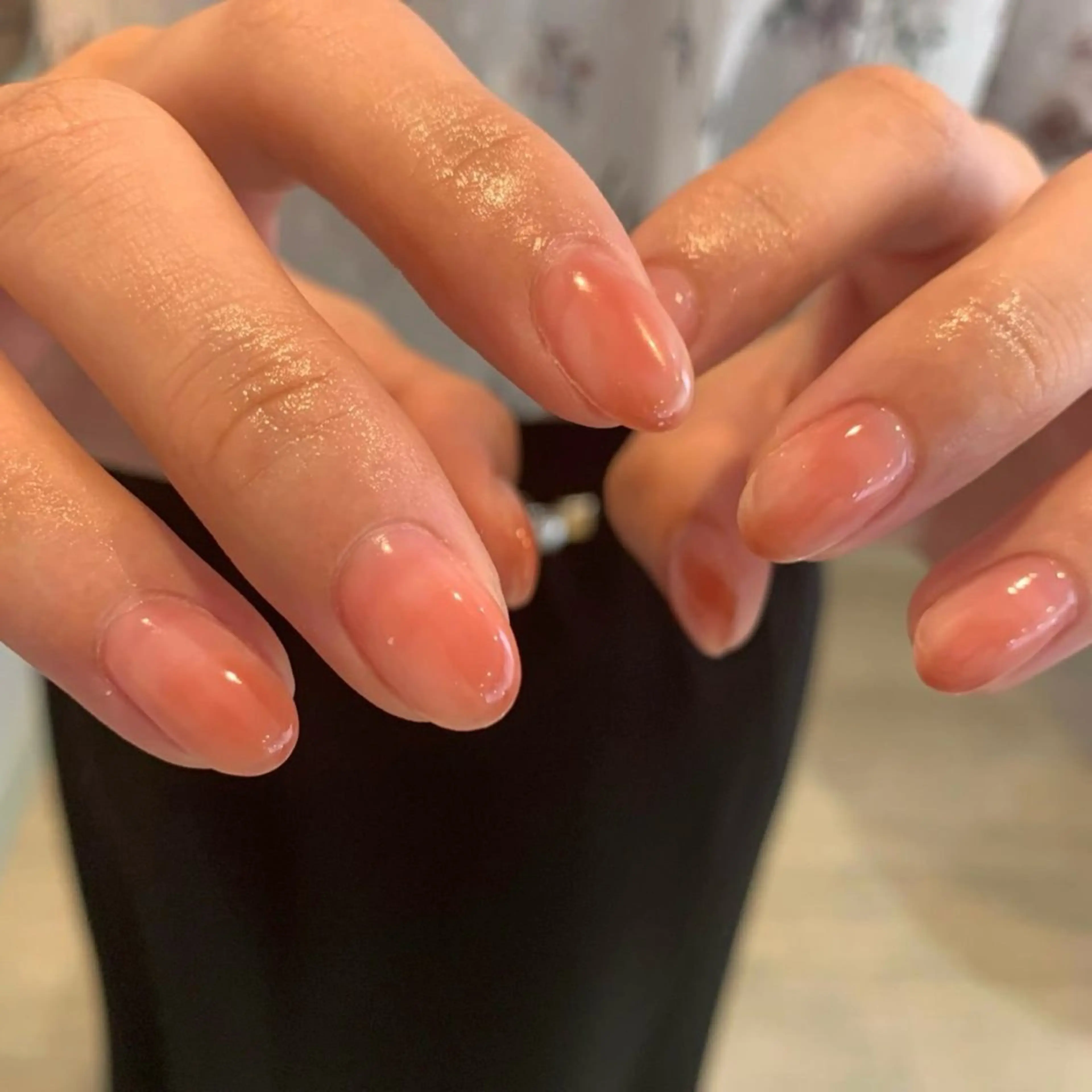 ネイル ニュアンスネイル ワンカラーネイル natsumi .のネイルデザイン