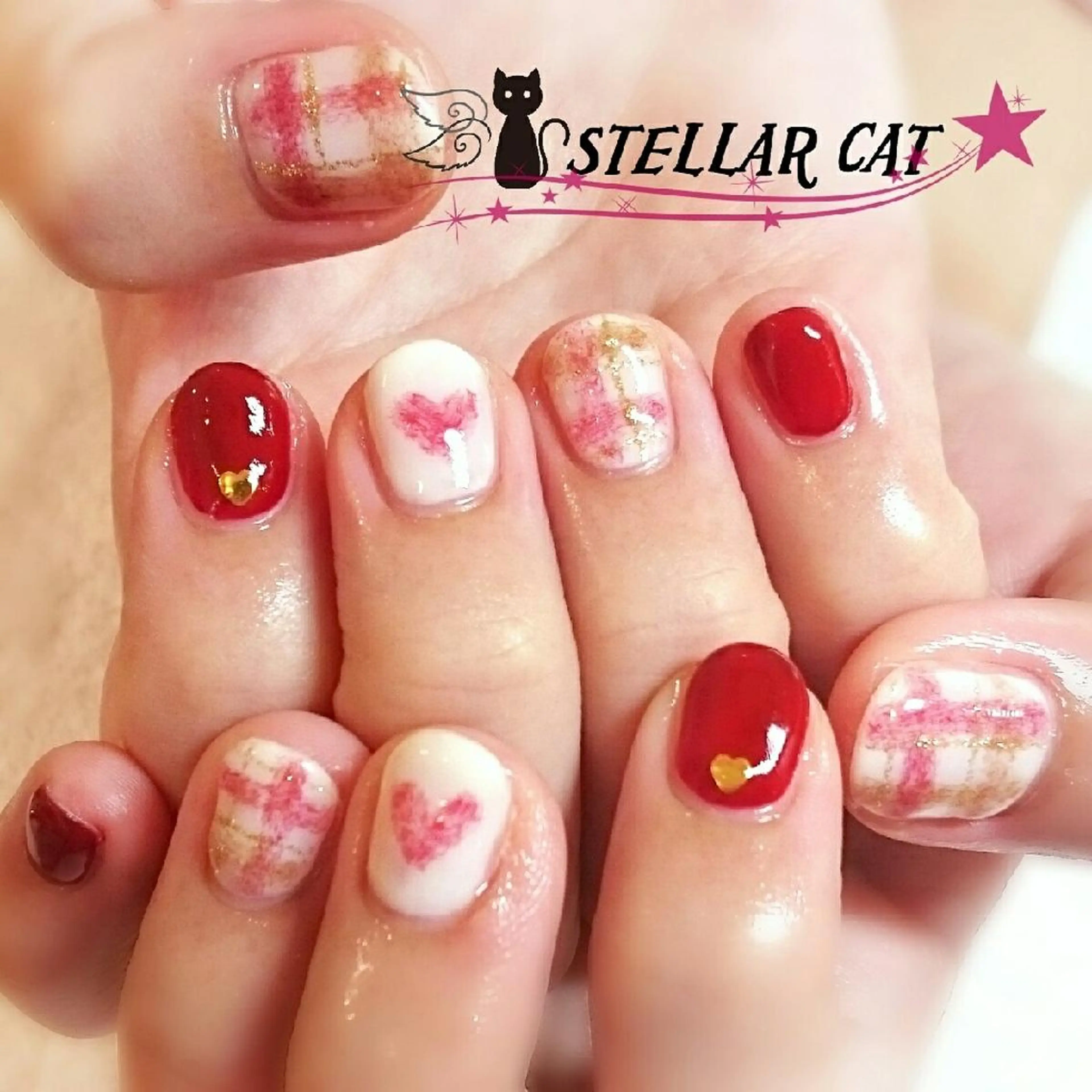 ネイル ハンドネイル ショートネイル専門 StellarCatのネイルデザイン