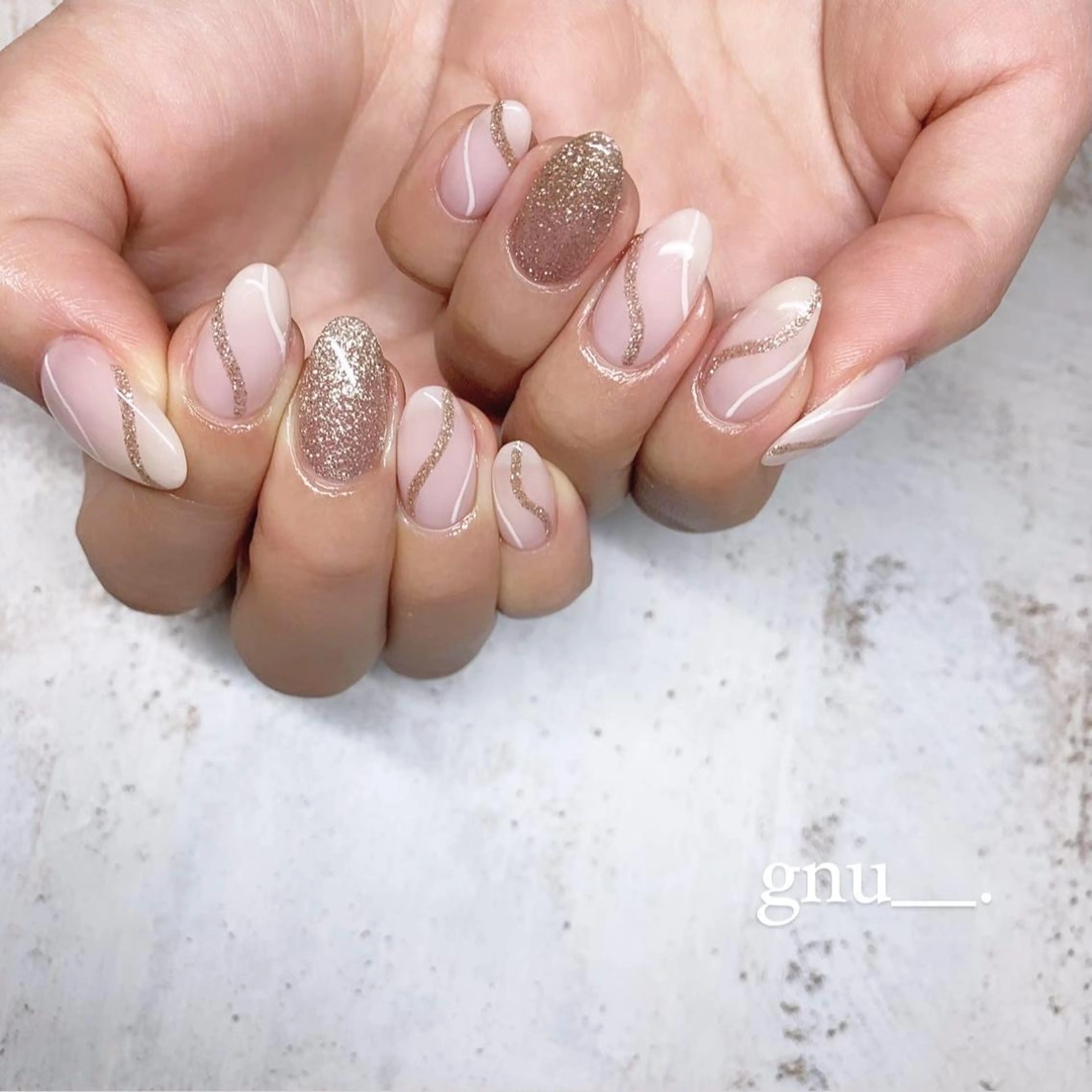 ネイル ハンドネイル gnu__. nailのネイルデザイン