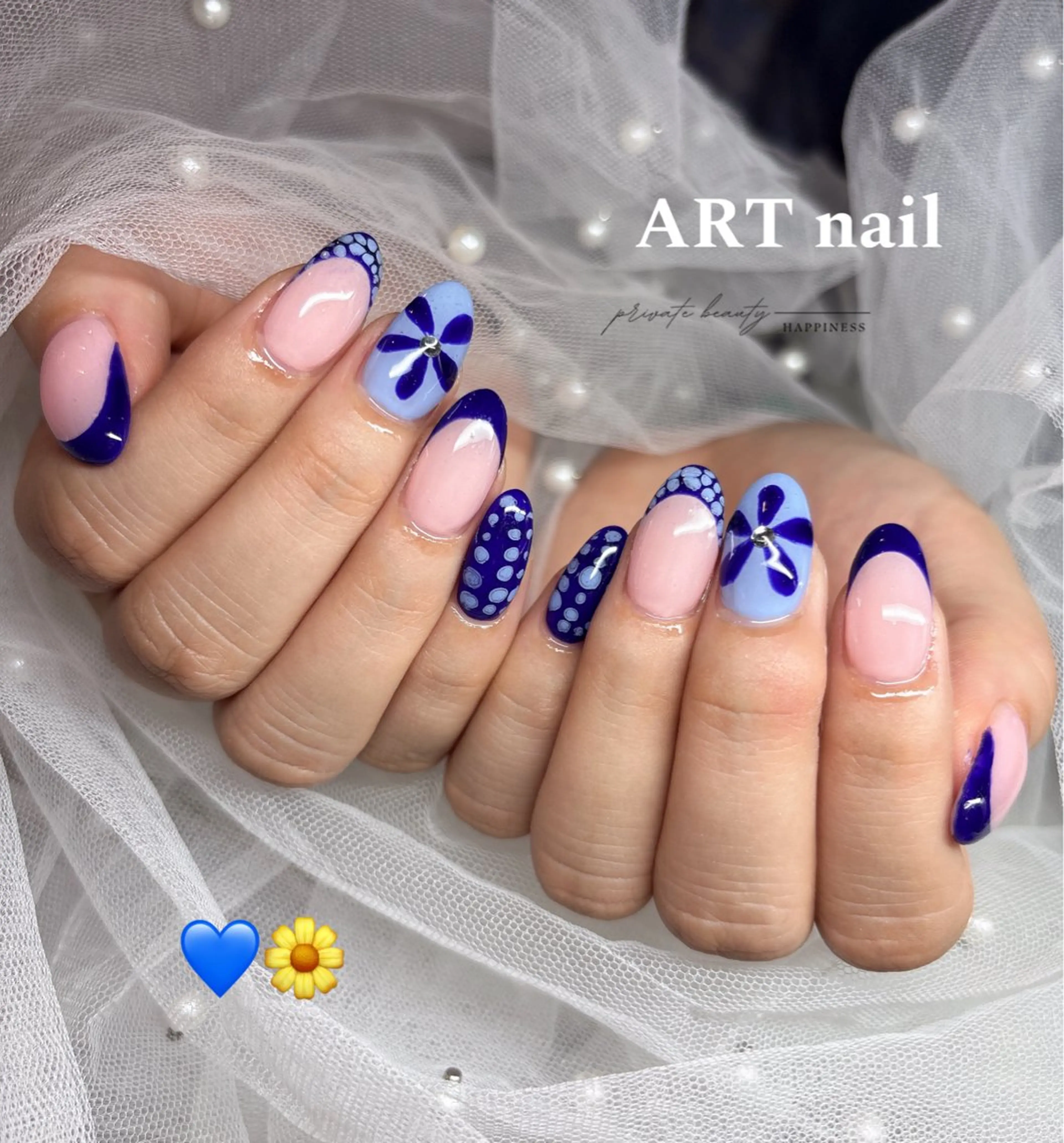 ネイル アートネイル ジェルネイル ロングネイル スカルプネイル シンプルネイル ハンドネイル happiness nailのネイルデザイン