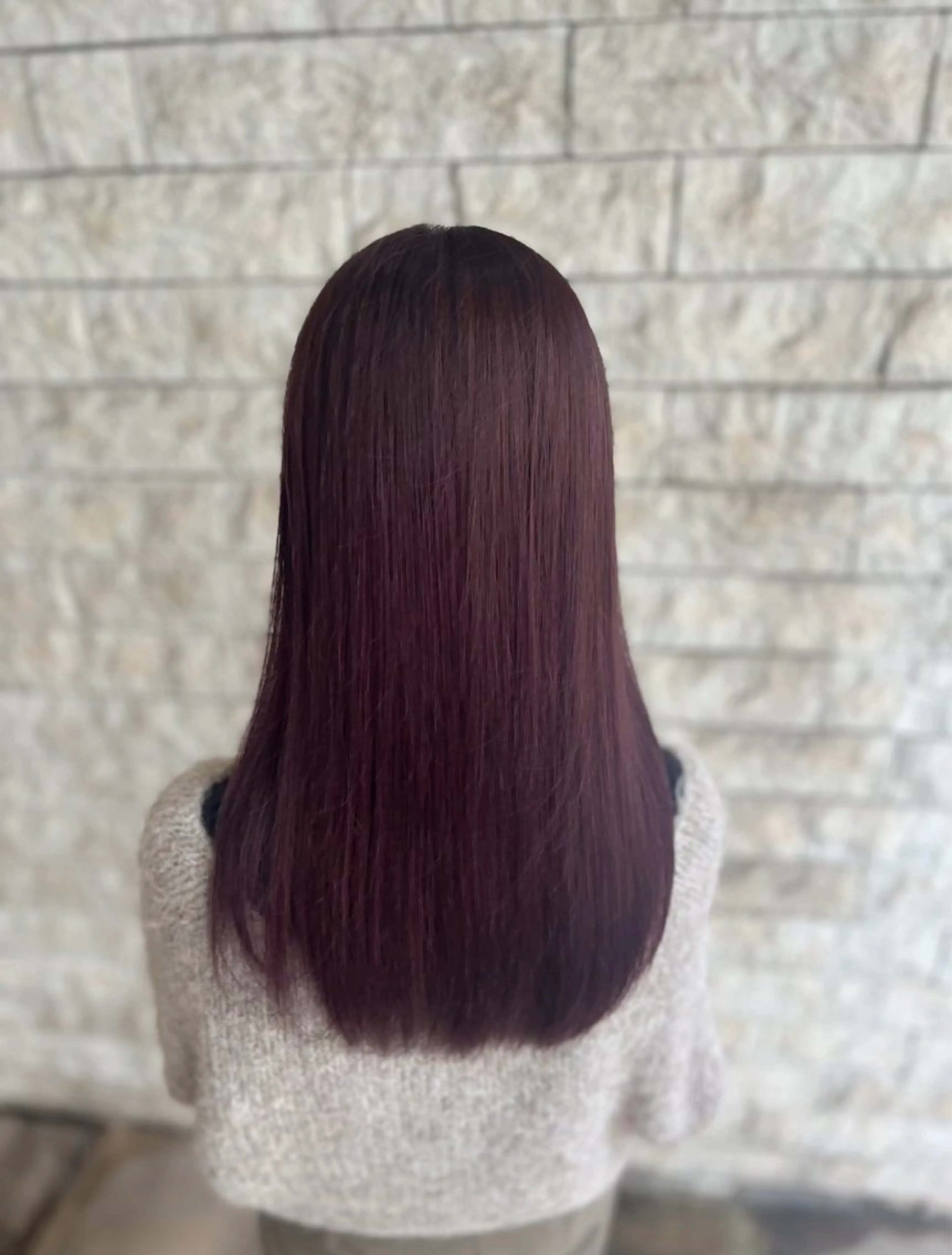 セミロング カット ヘアカラー 透明感カラー／ 艶感カラー／RAMUのヘアスタイル