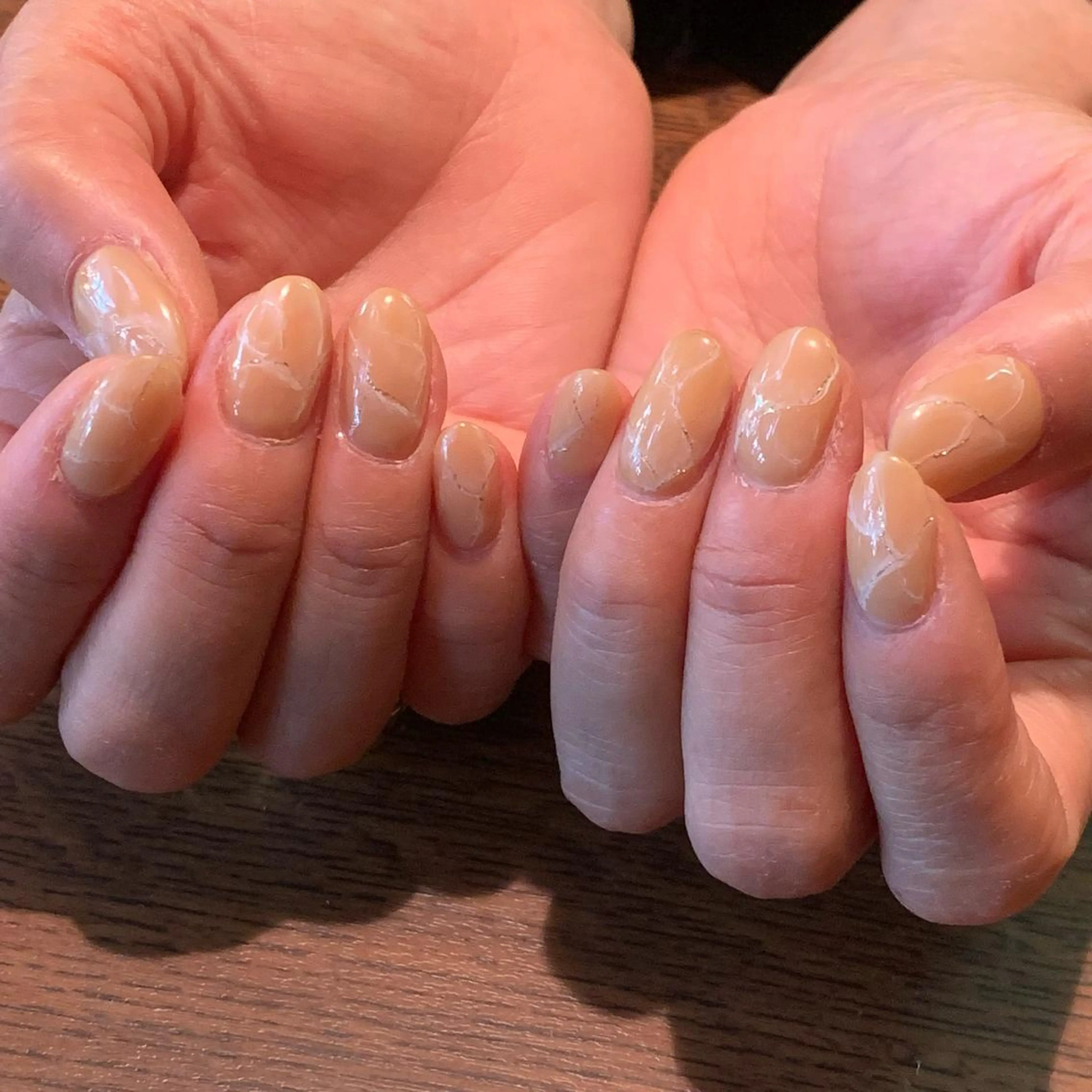 ネイル ハンドネイル καρδιά -ｶﾙﾃﾞｨｱ-のネイルデザイン
