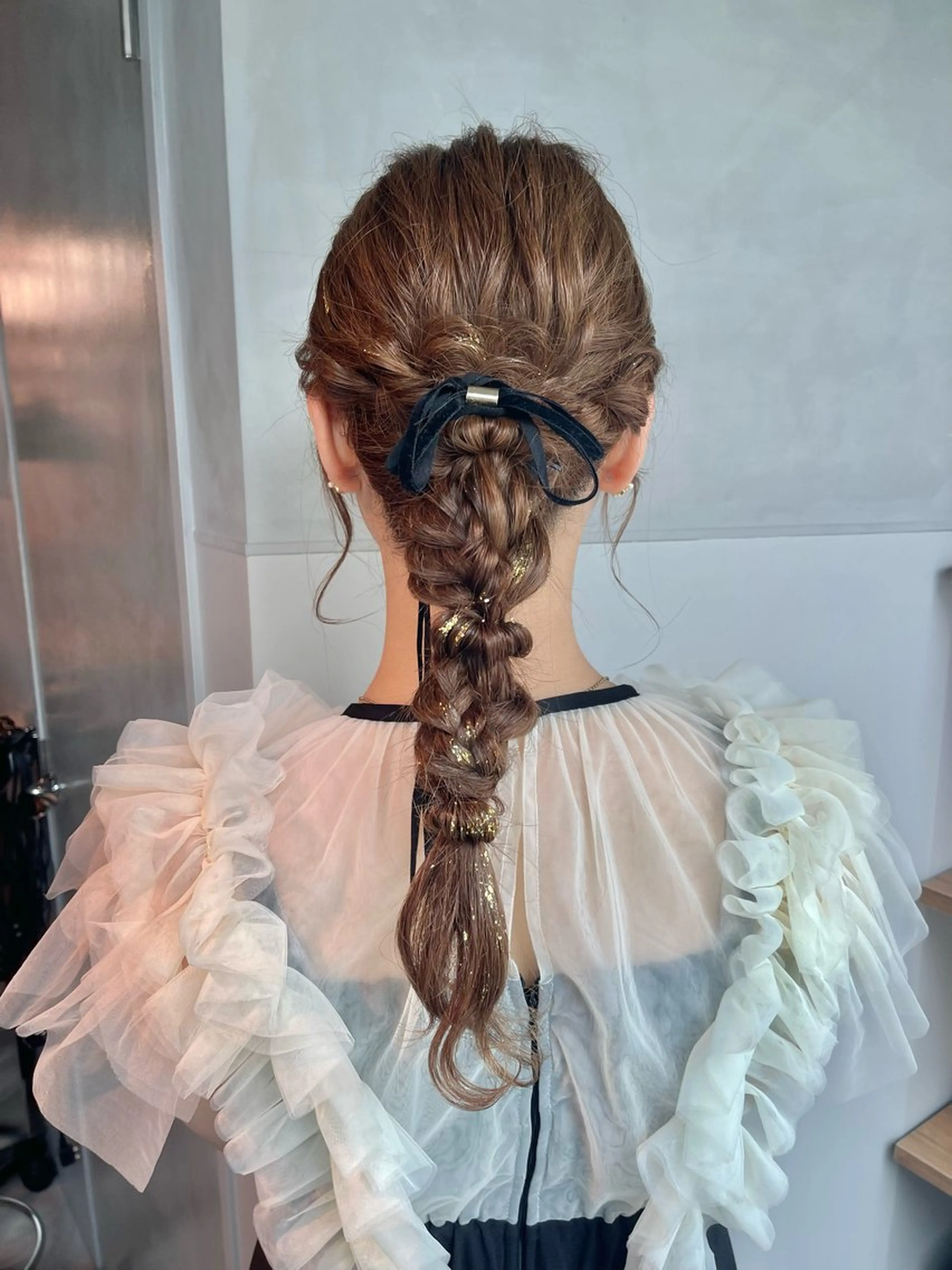 ヘアアレンジ 結婚式・ブライダル 卒業式のヘアスタイル ヘアセット charm《銀座》 ヘアセット/縮毛矯正のヘアスタイル