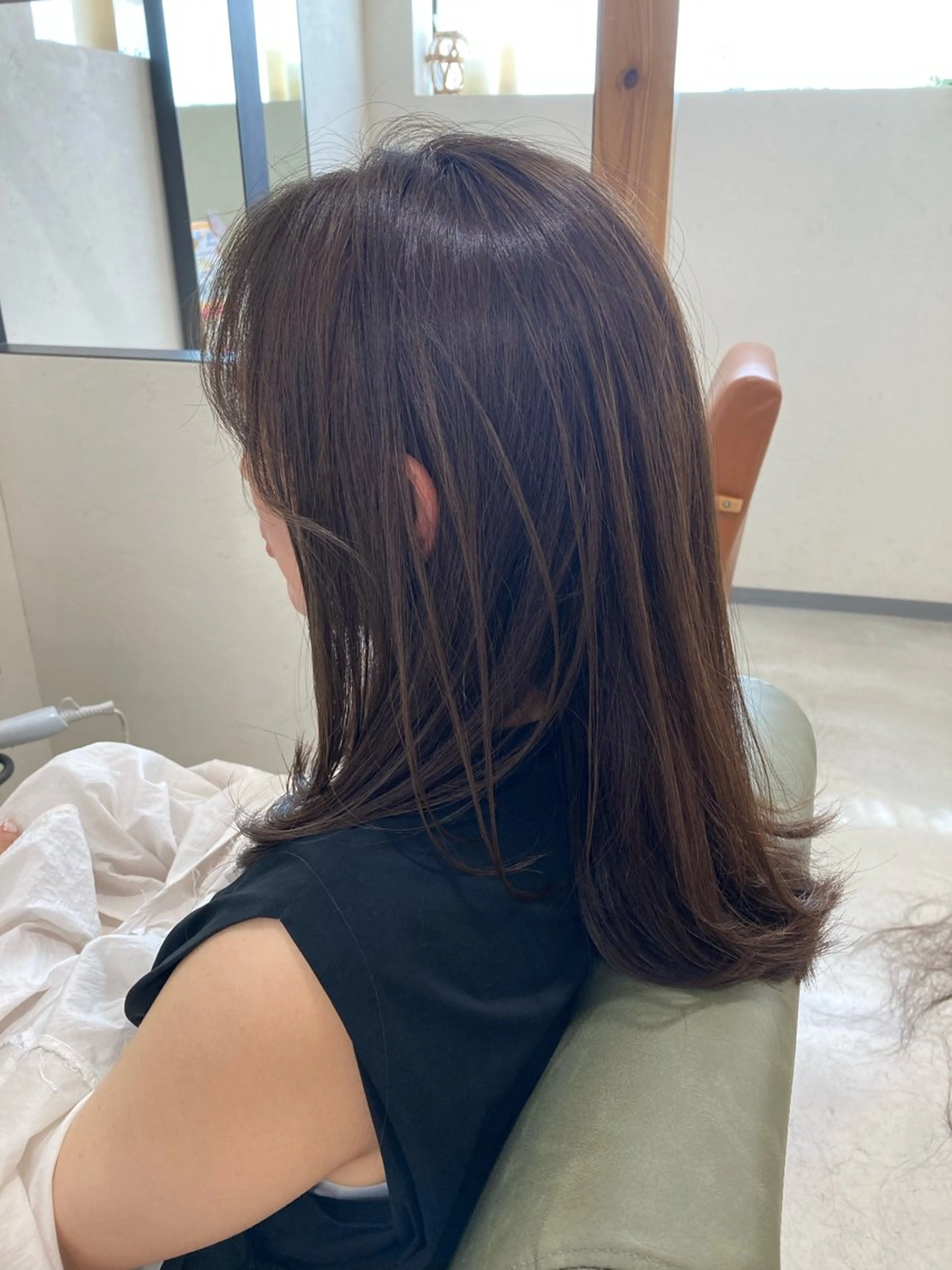 ロング nico 山田のヘアスタイル