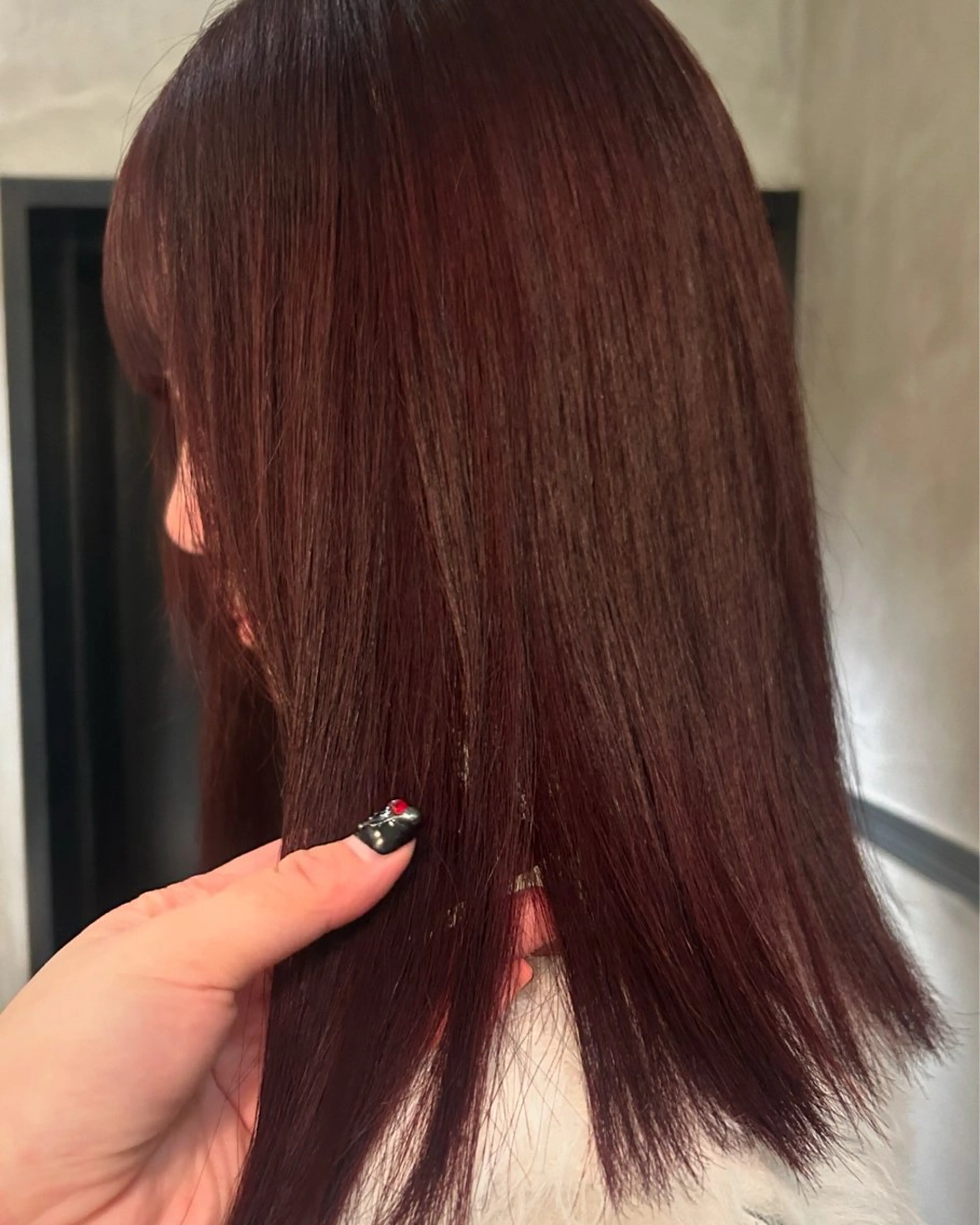 セミロング カラー ヘアカラー トリートメント デザインカラー❤︎ イシイレイのヘアスタイル