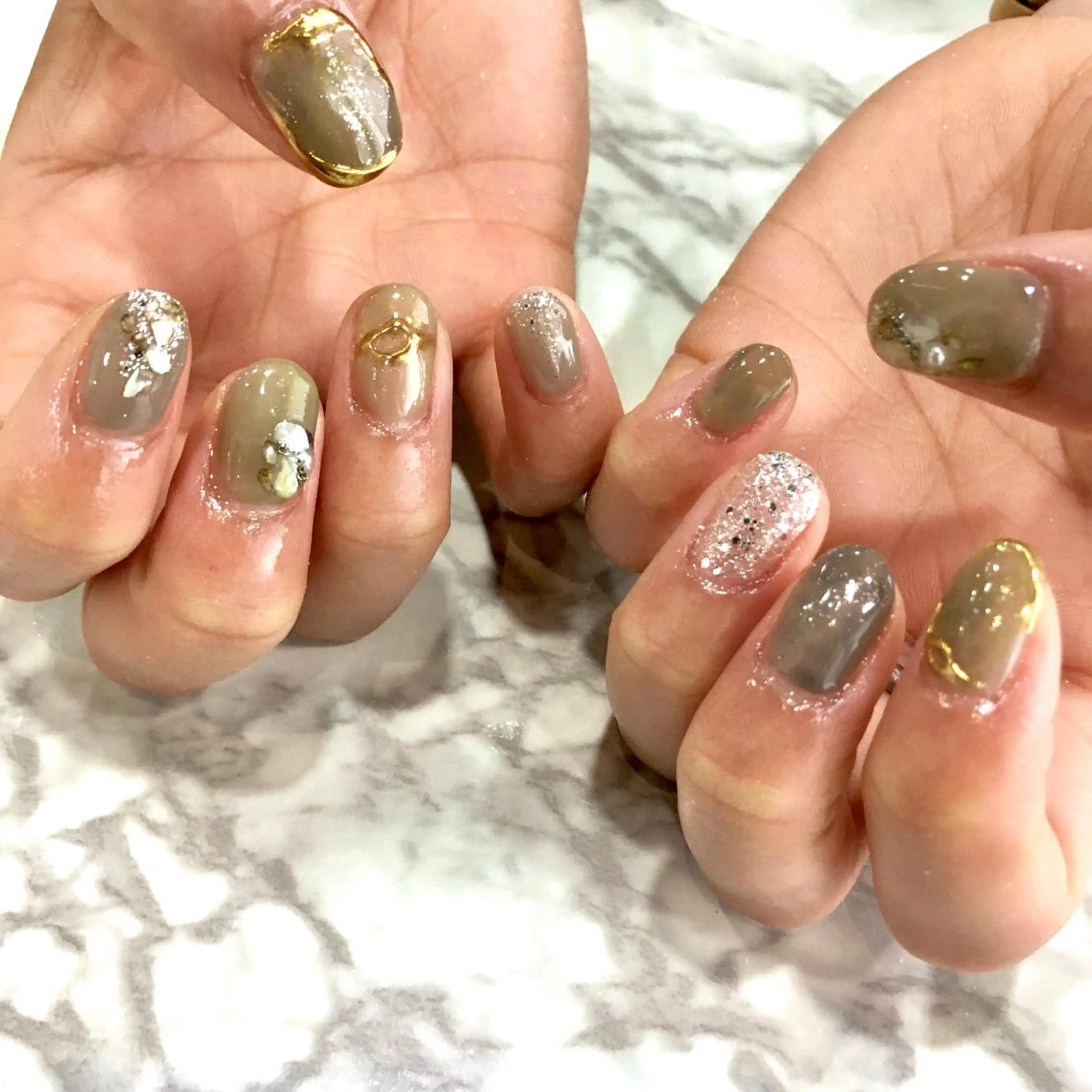 ネイル Allure小山店 Maiのネイルデザイン