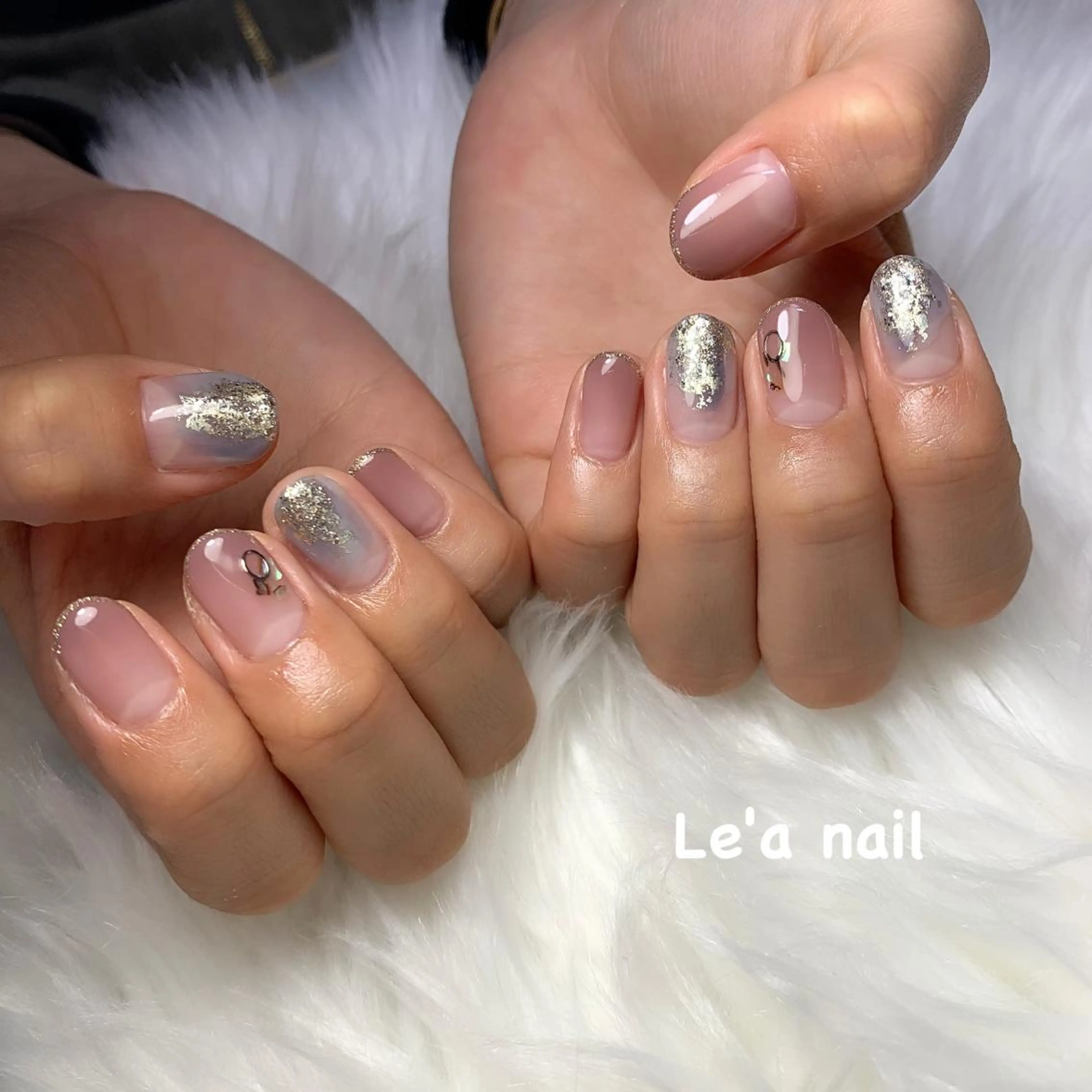 ネイル ハンドネイル 'mm所属・'mm  (ミリ) ＭＡＮＡＭＩのネイルデザイン