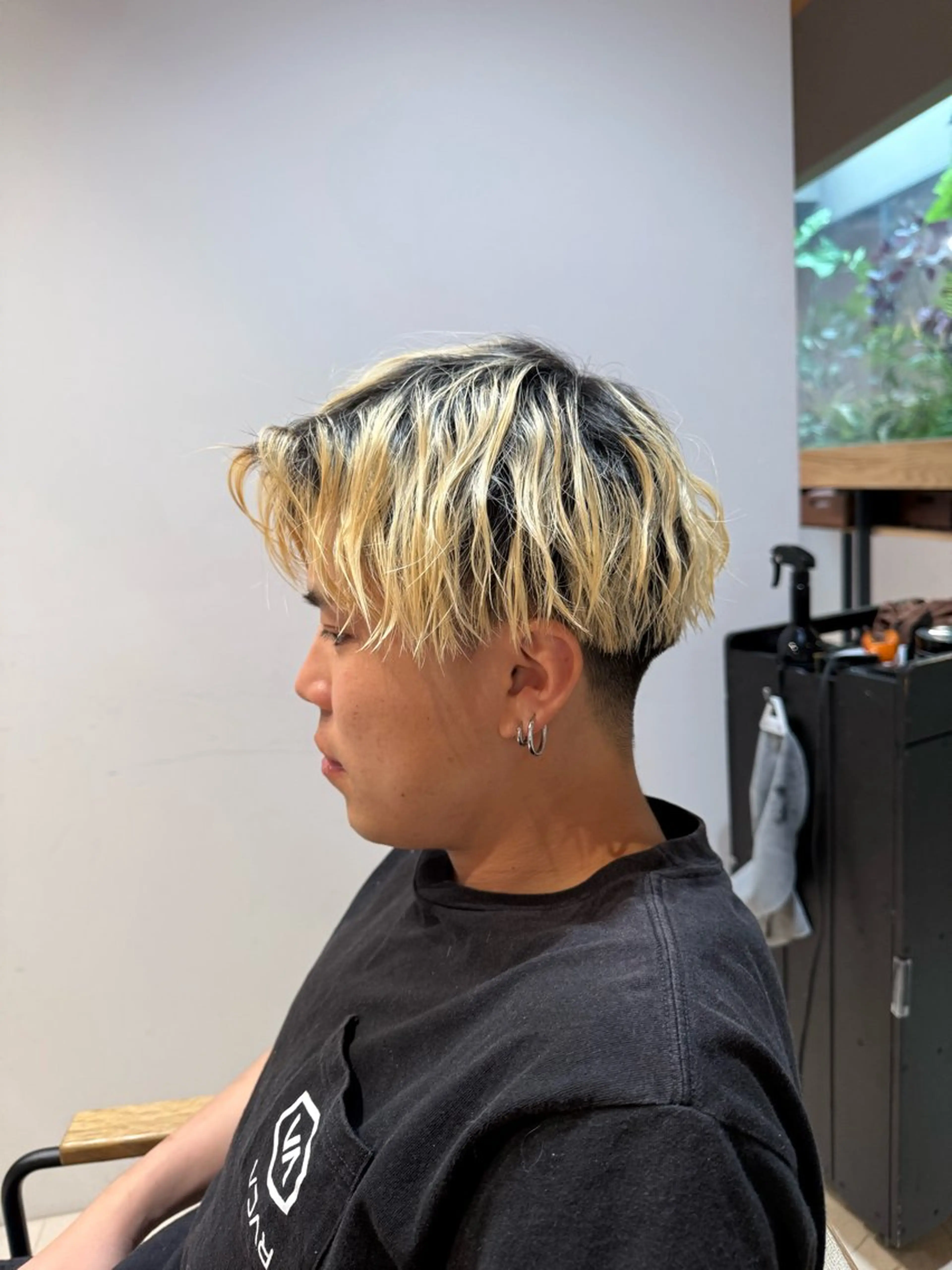 メンズ AMELY 朽木章浩のヘアスタイル