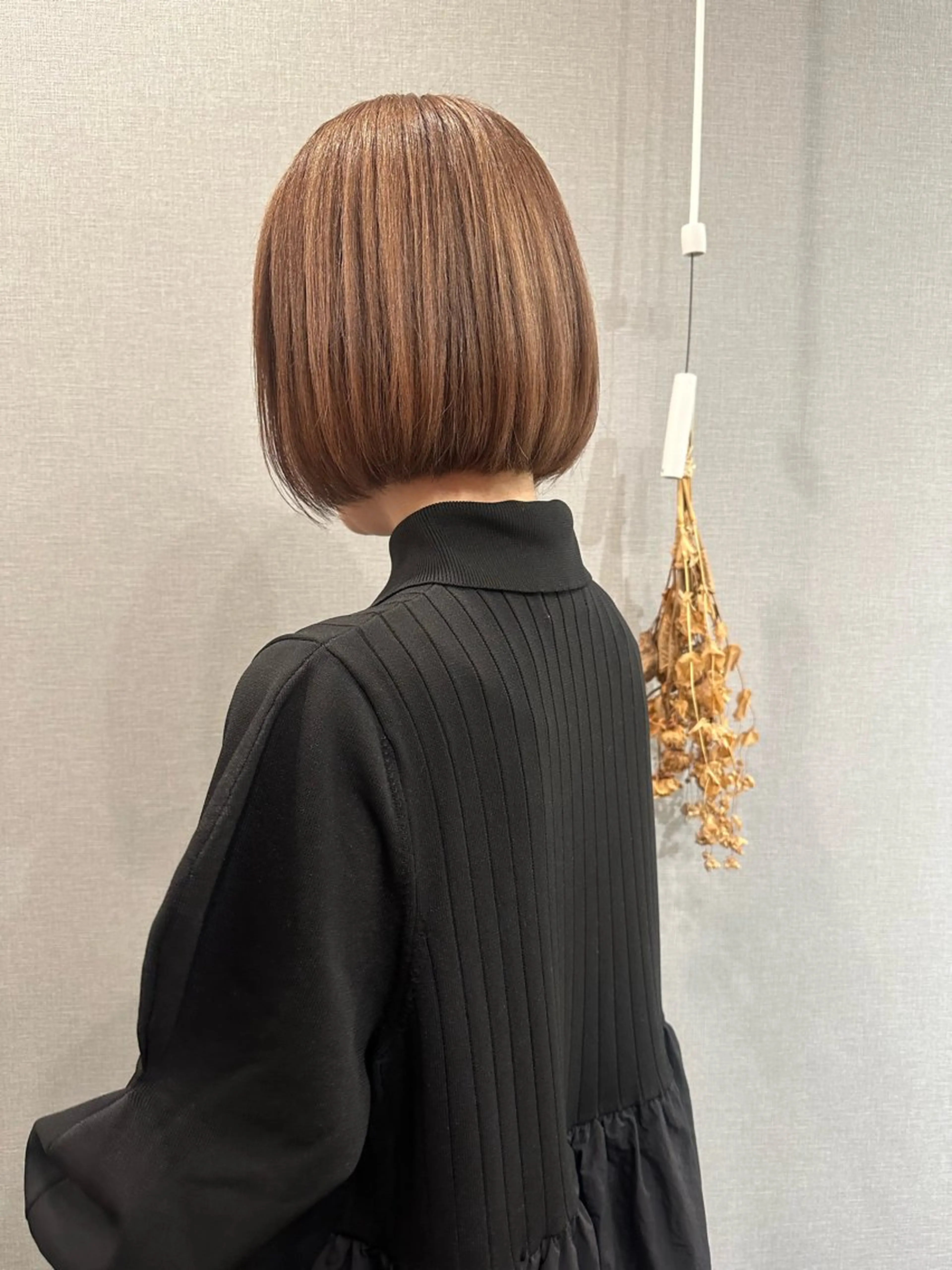 ショート カラー カット ヘアカラー トリートメント K Harukaのヘアスタイル