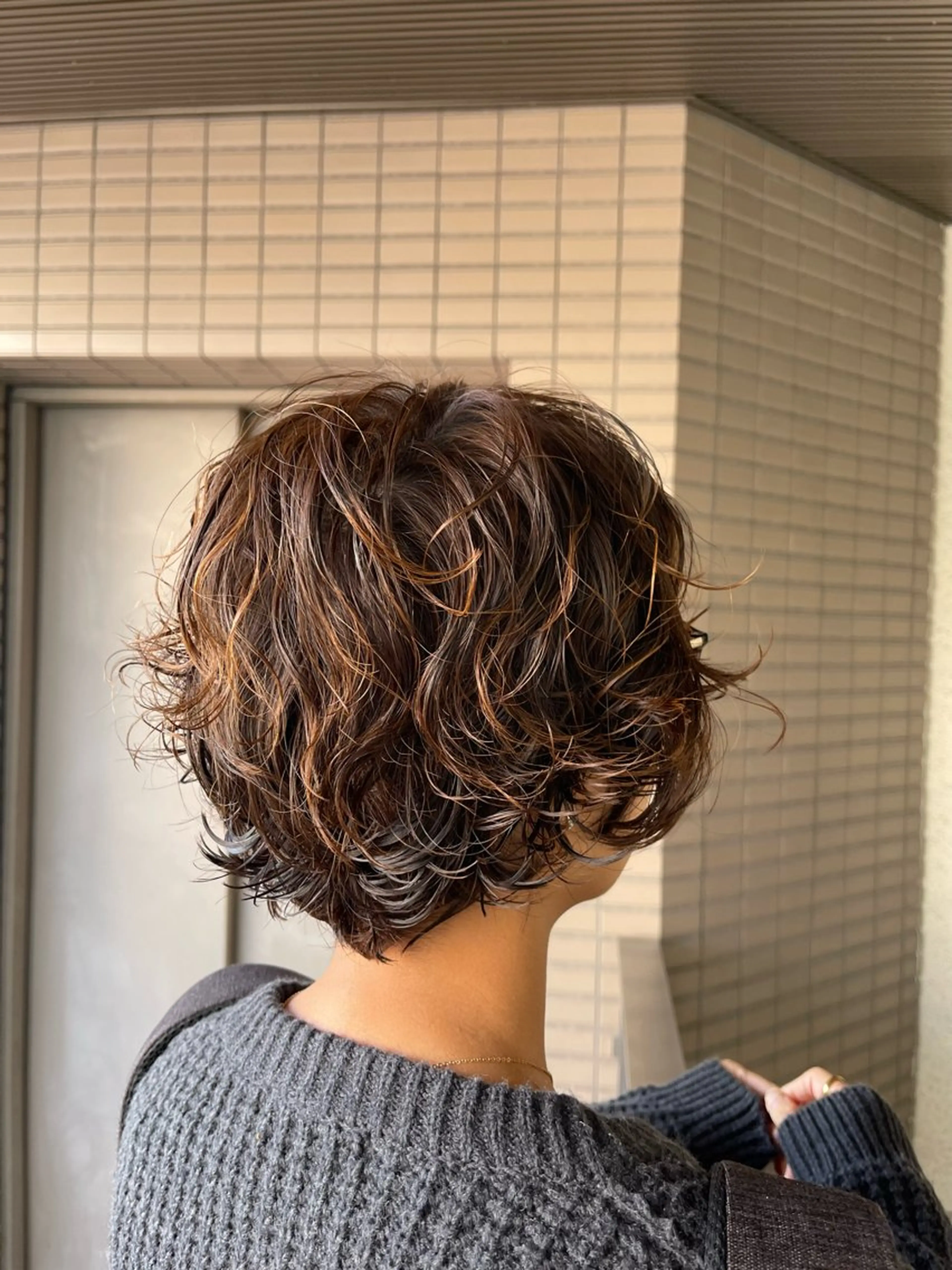 カット+パーマ+トリートメントの写真