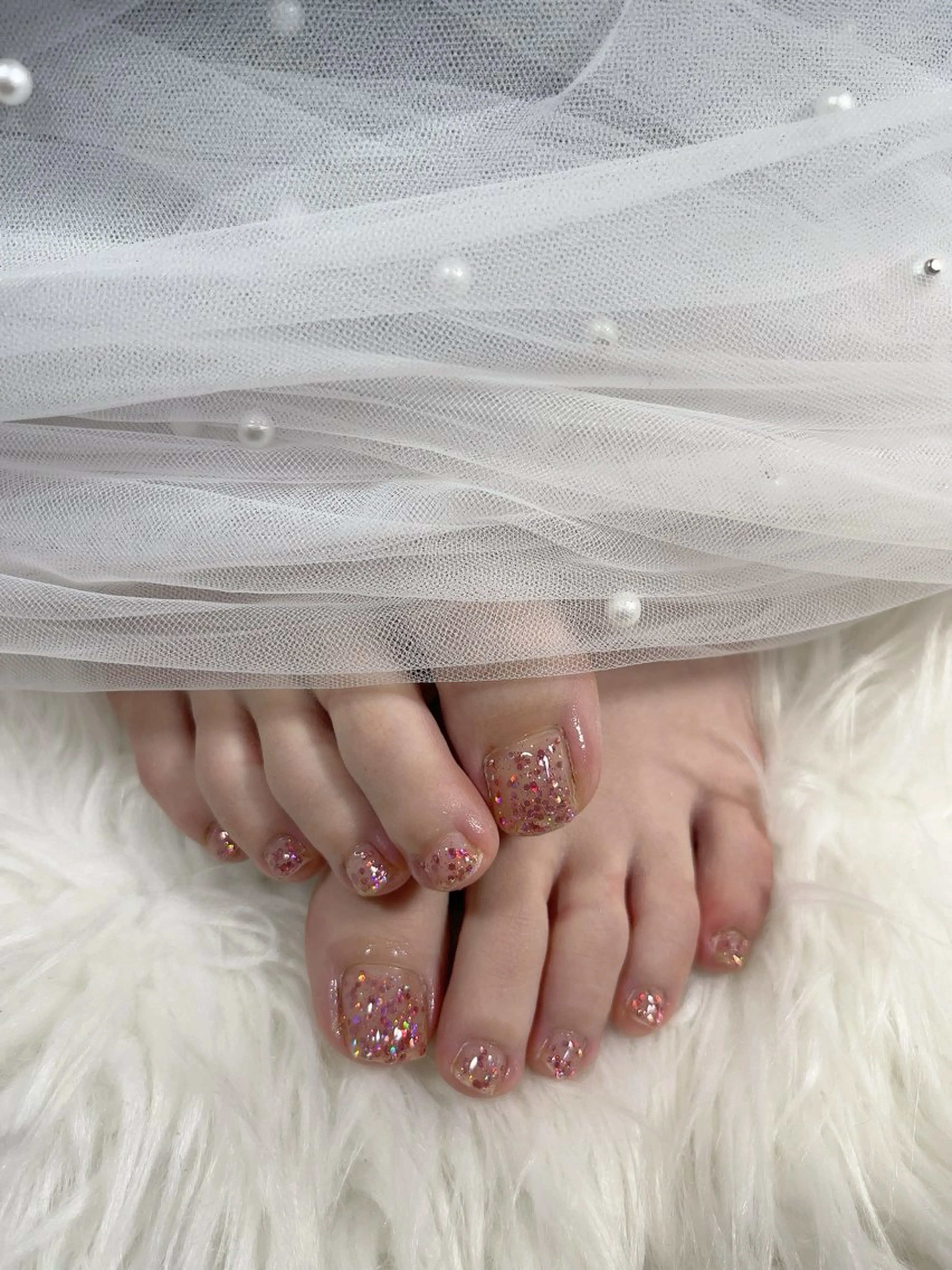 ネイル フットネイル Saya.🐰💅 LOA.のネイルデザイン