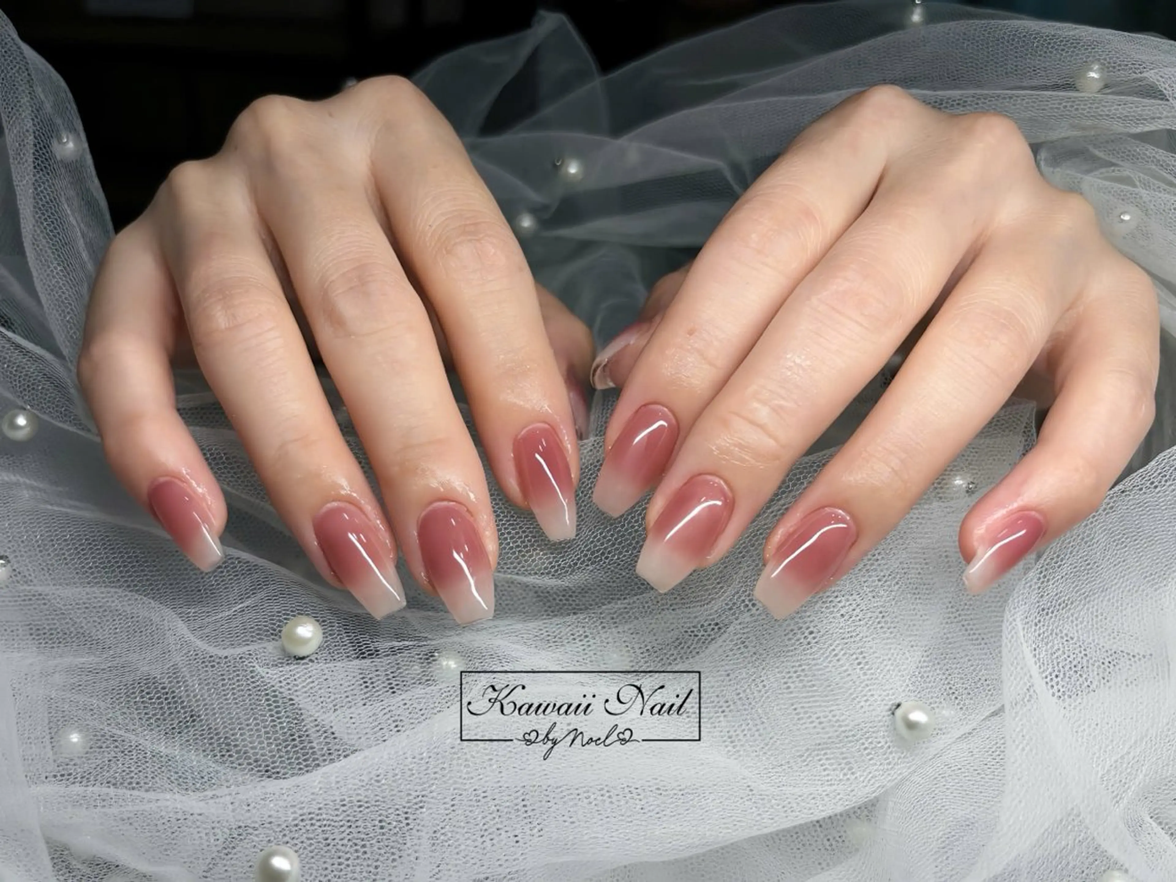 ネイル アートネイル フットネイル フレンチネイル ジェルネイル 韓国ネイル ハンドネイル フットネイル ハンドケア Kawaii Nail Salon所属・Kawaii-jp Tomisatoのネイルデザイン
