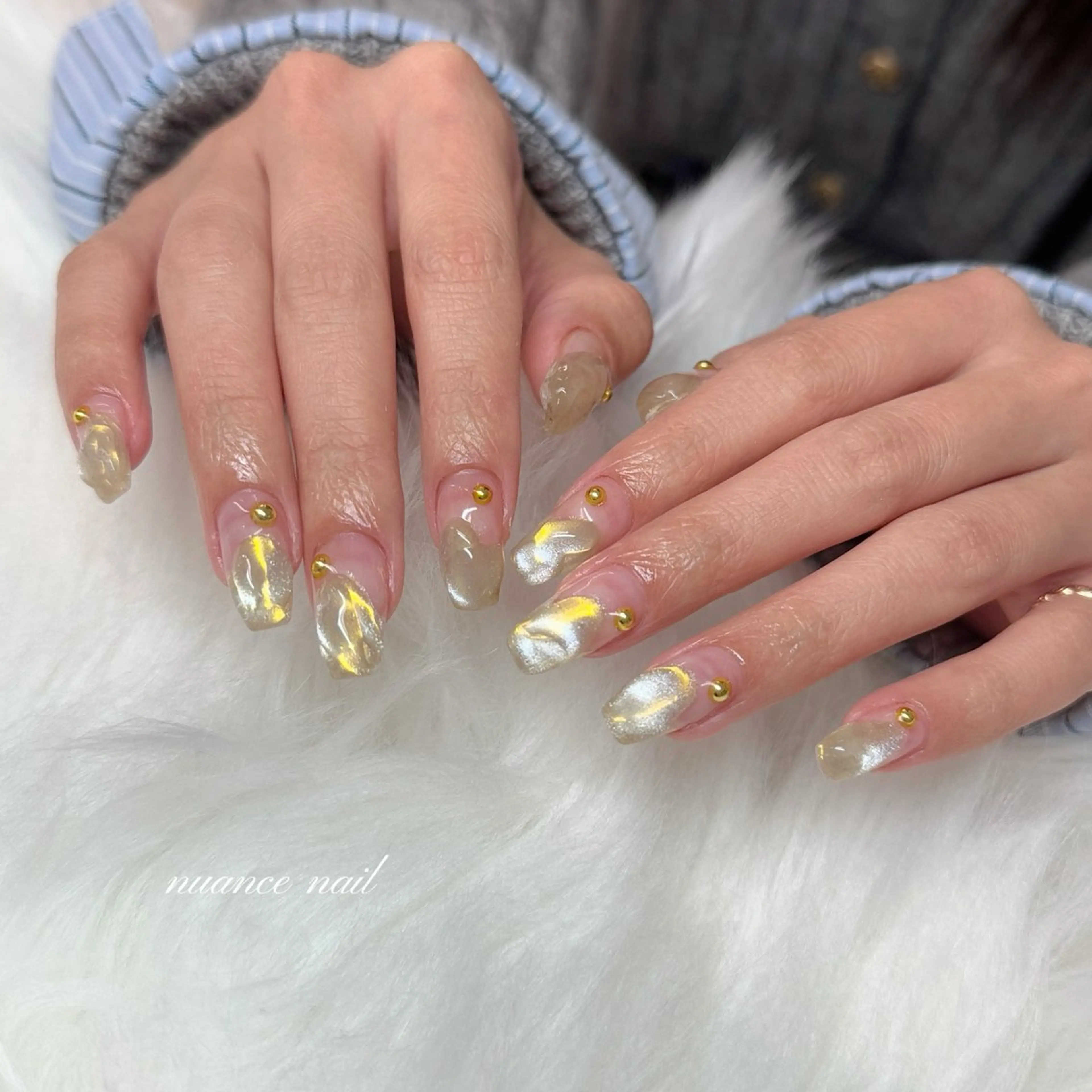 ネイル ハンドネイル UnFLAIR 麻布十番店🧸NAOのネイルデザイン