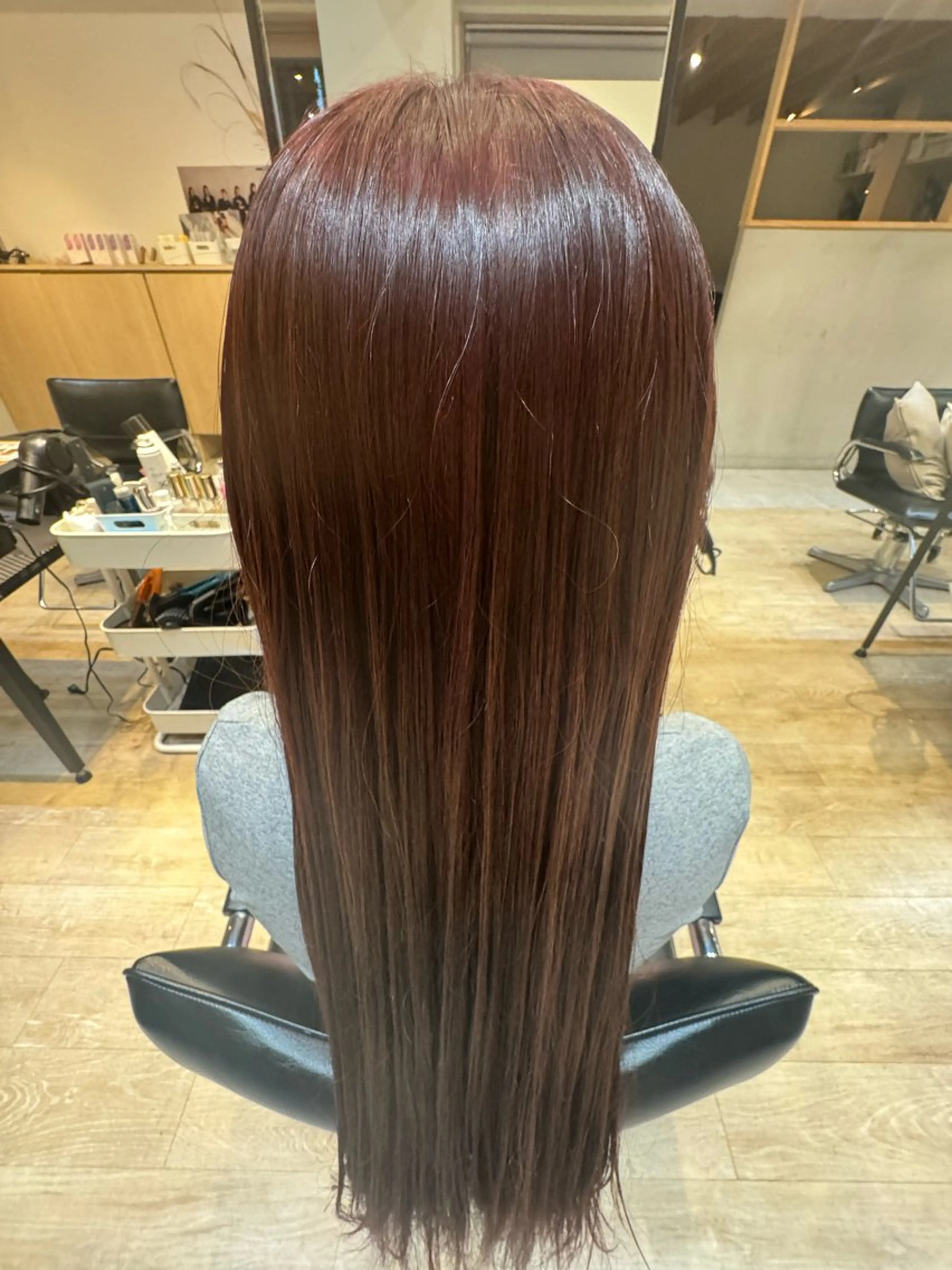 ロング カラー ヘアカラー ＼ブリーチ頑張る れれ／のヘアスタイル