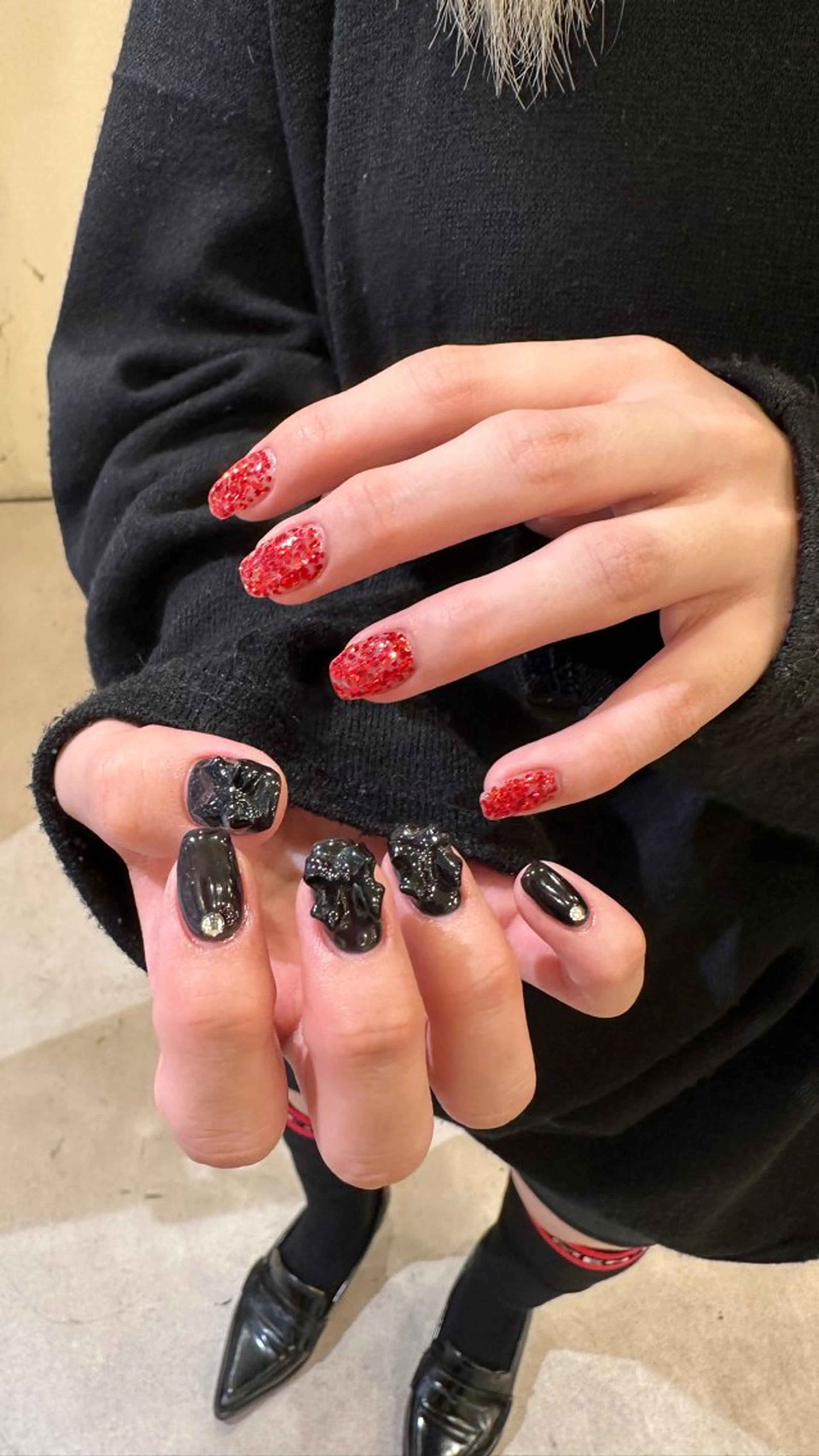 ネイル ハンドネイル 👽個性派ネイル🎀 komachiのネイルデザイン