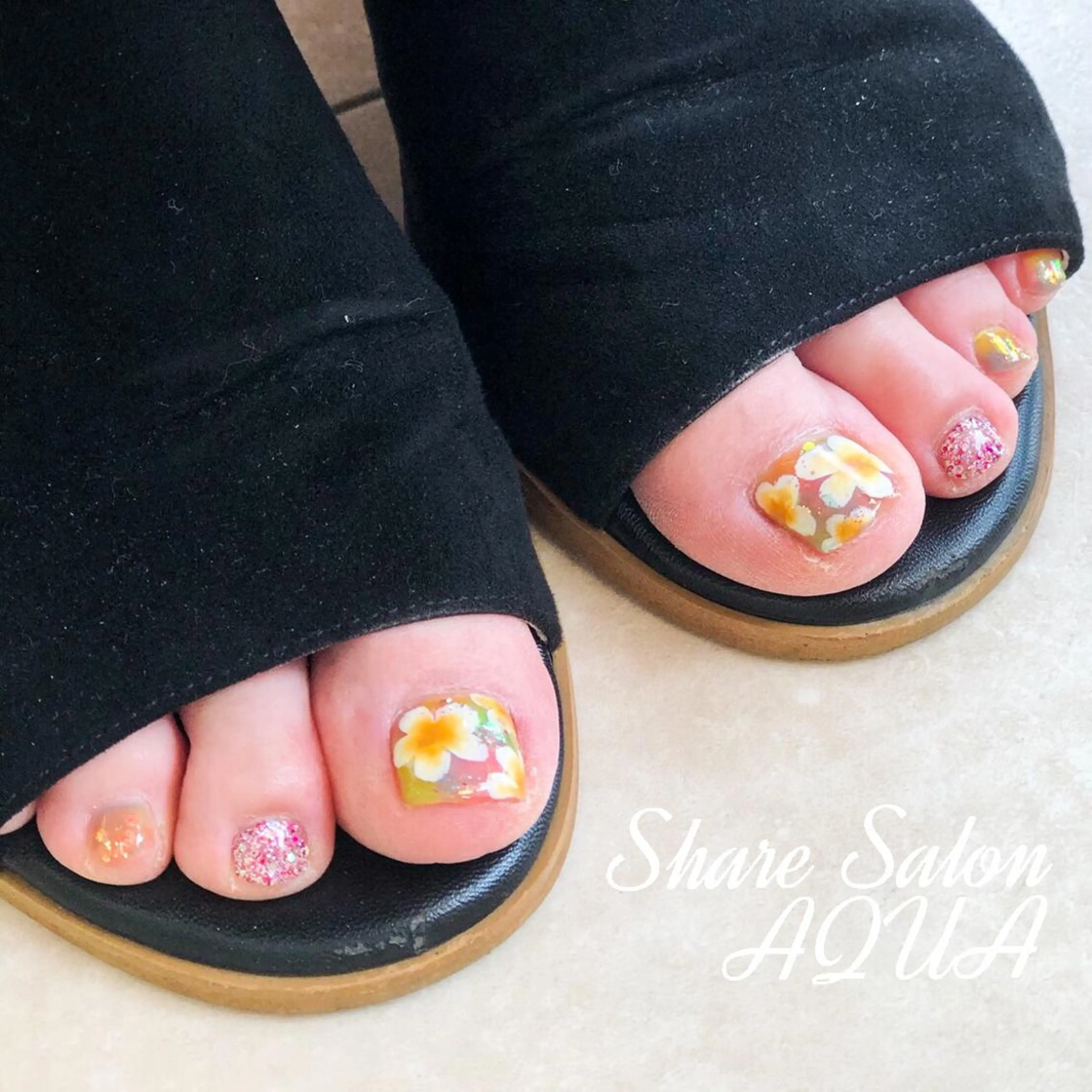 ネイル Share Salon AQUA所属・n. ayakaのネイルデザイン