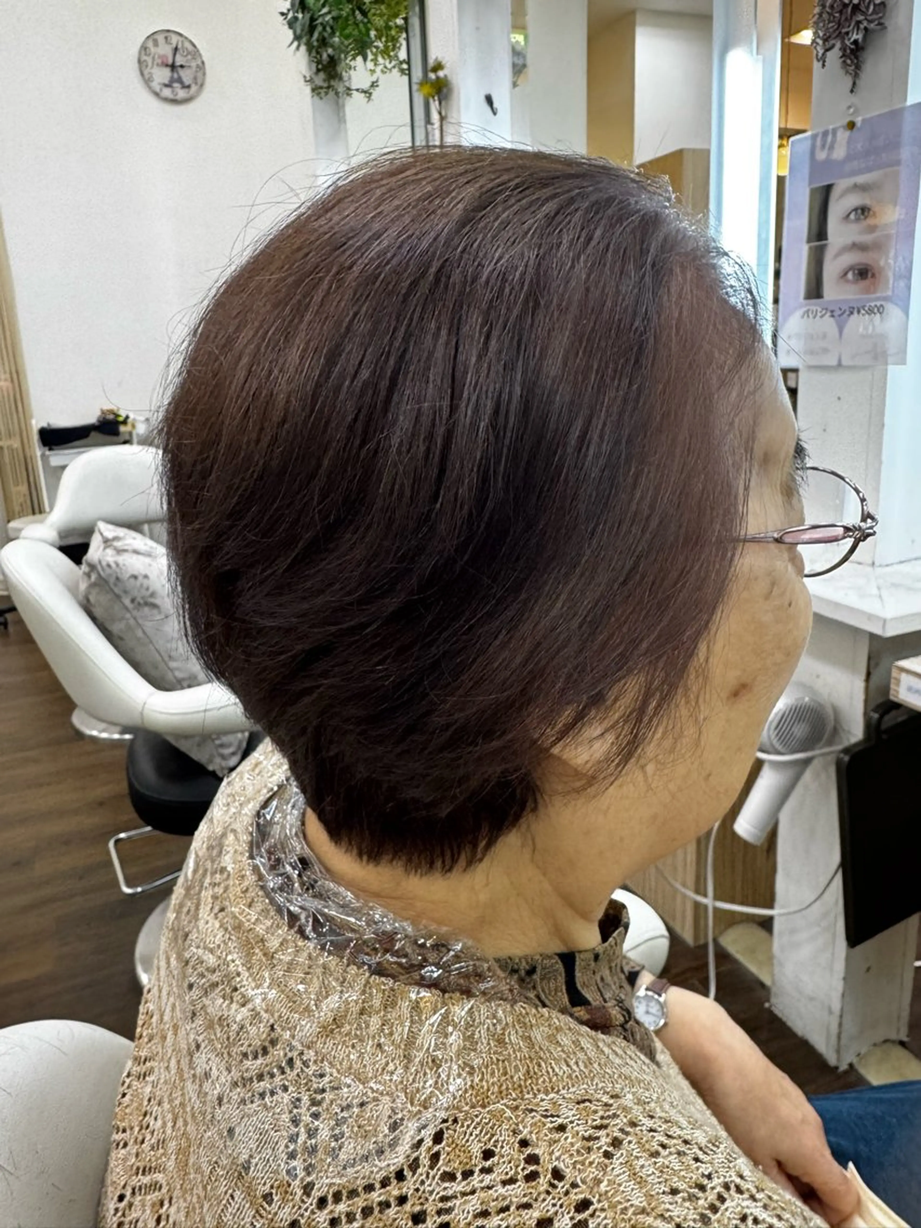 ショート ショートヘア ヘアカラー ガーデン エリのヘアスタイル