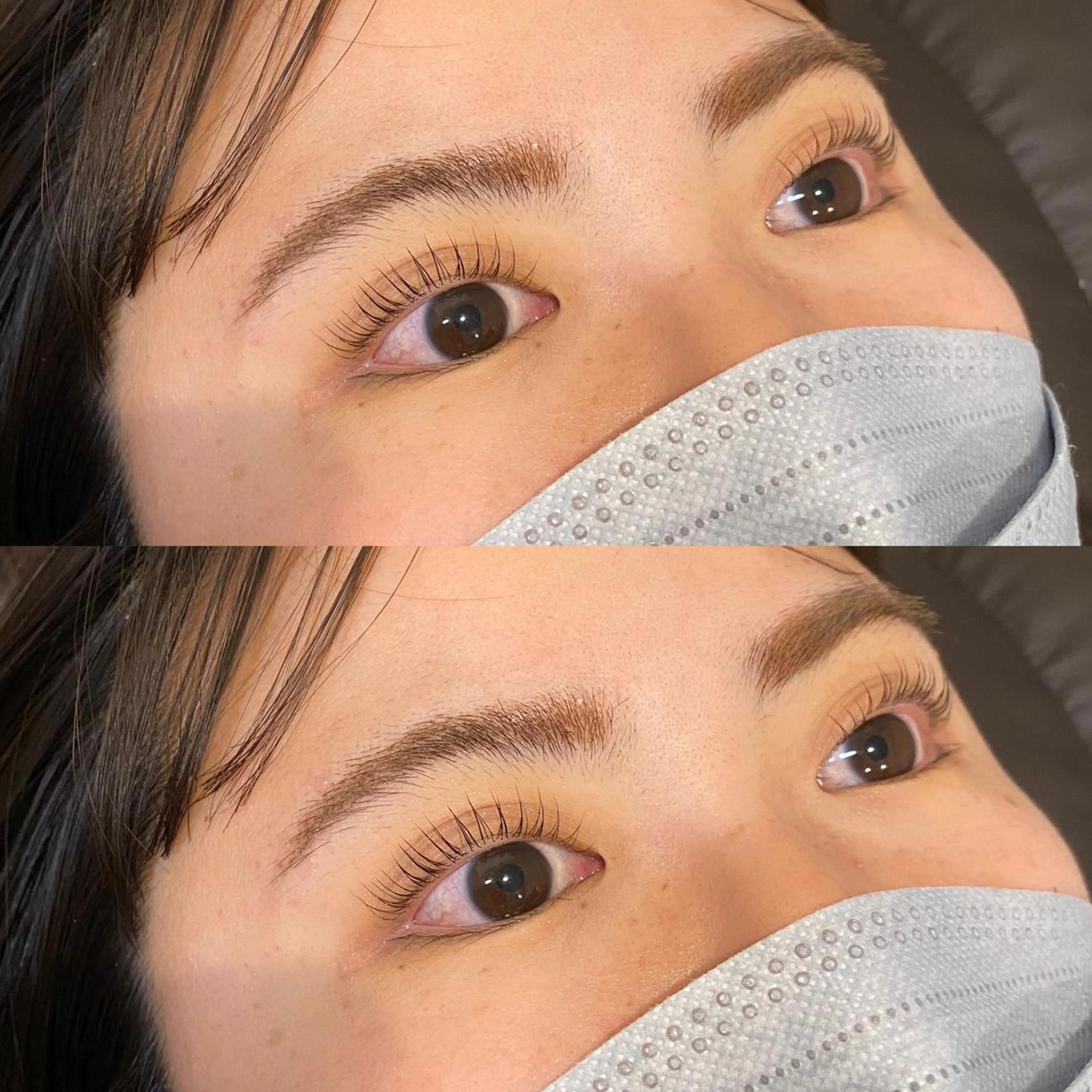マツエク・マツパ パリジェンヌラッシュリフト マツパ GOTODAY  SHAiR SALON 渋谷Amiu店所属・eyelist rie.のマツエク・マツパデザイン