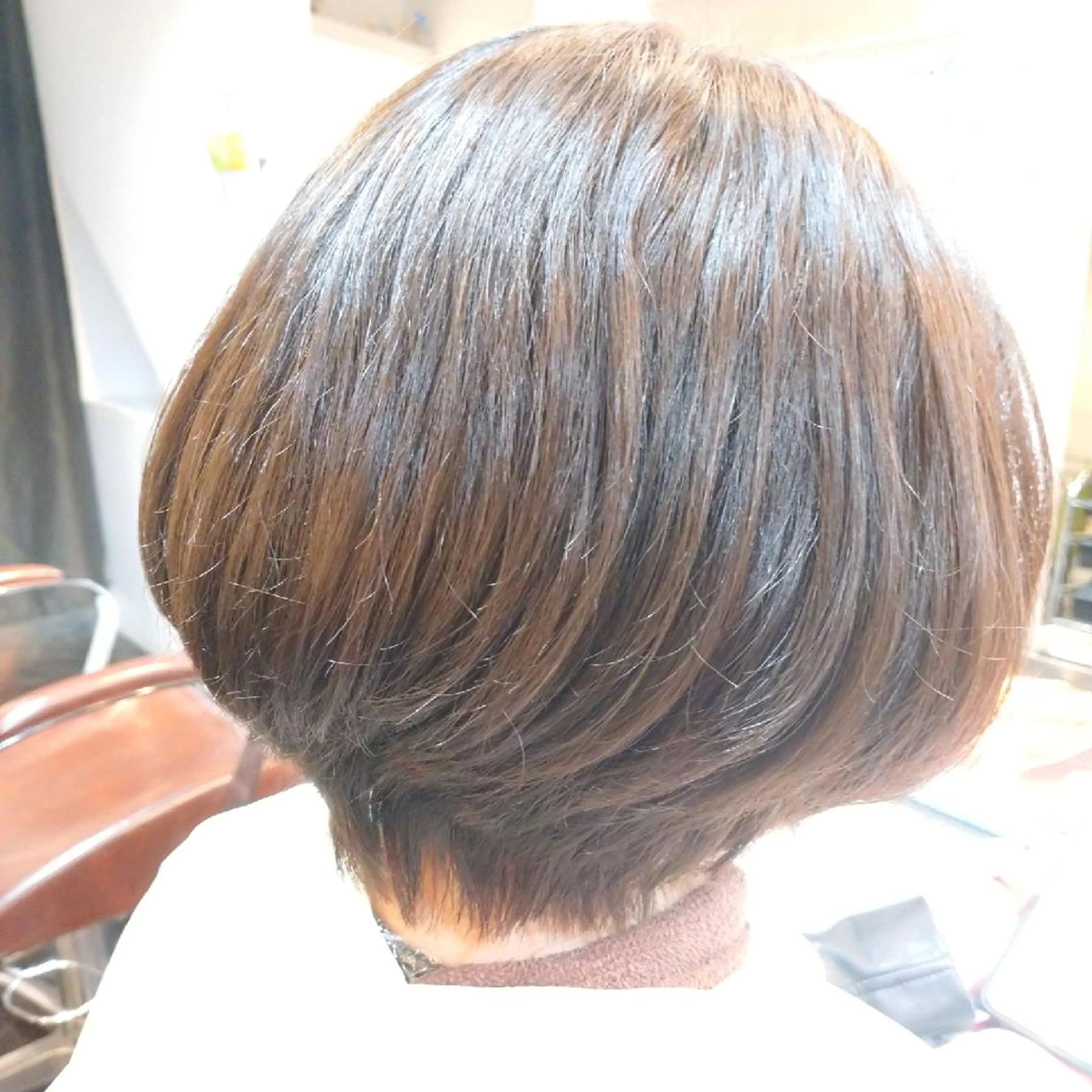 ショート ショートヘア youres  hair  髪質改善トリートメント&ヘッドスパ新宿三丁目店所属・髪質改善 芝井千晶のヘアスタイル