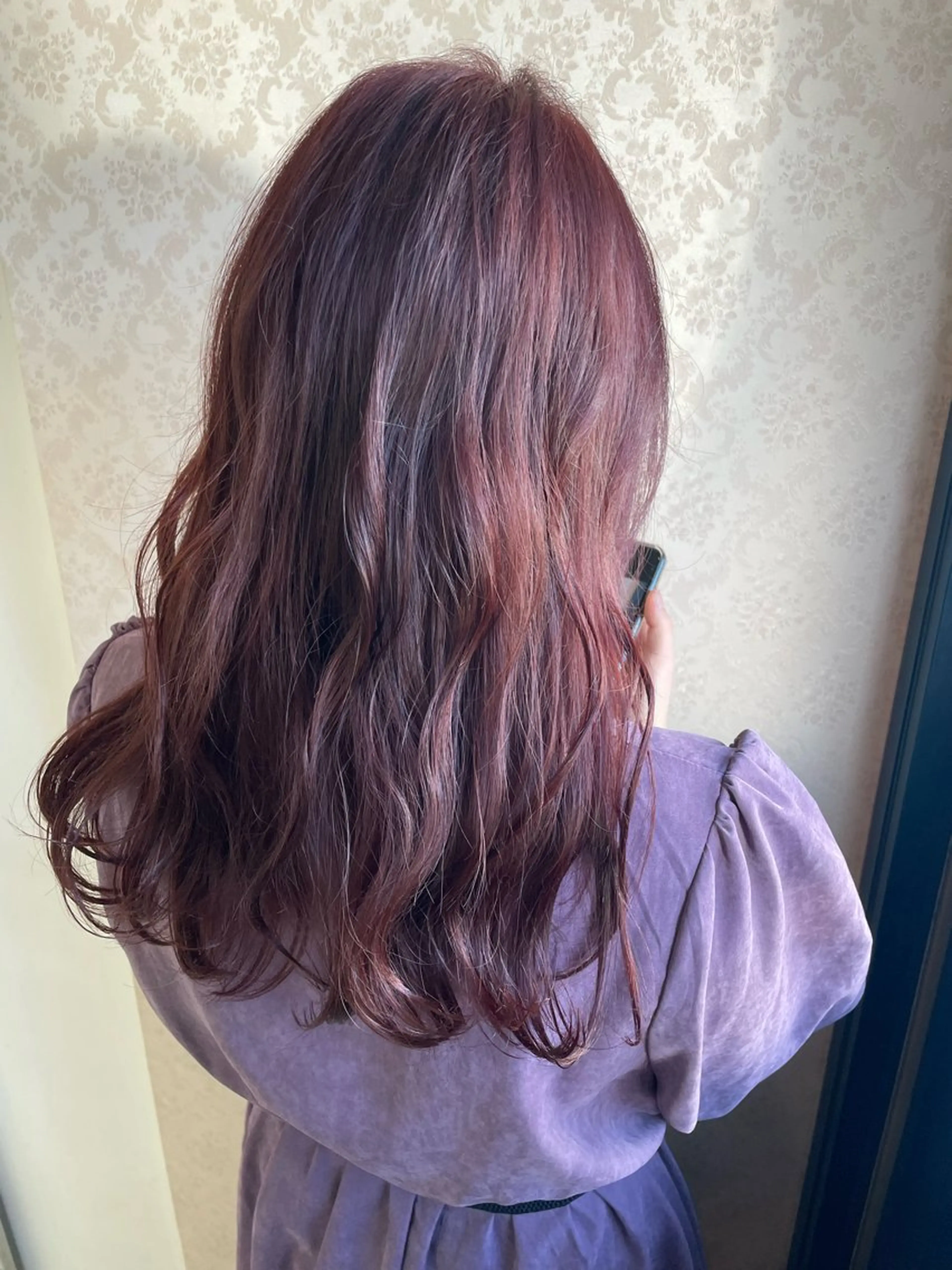 ロング カラー ヒヨシ ルナのヘアスタイル