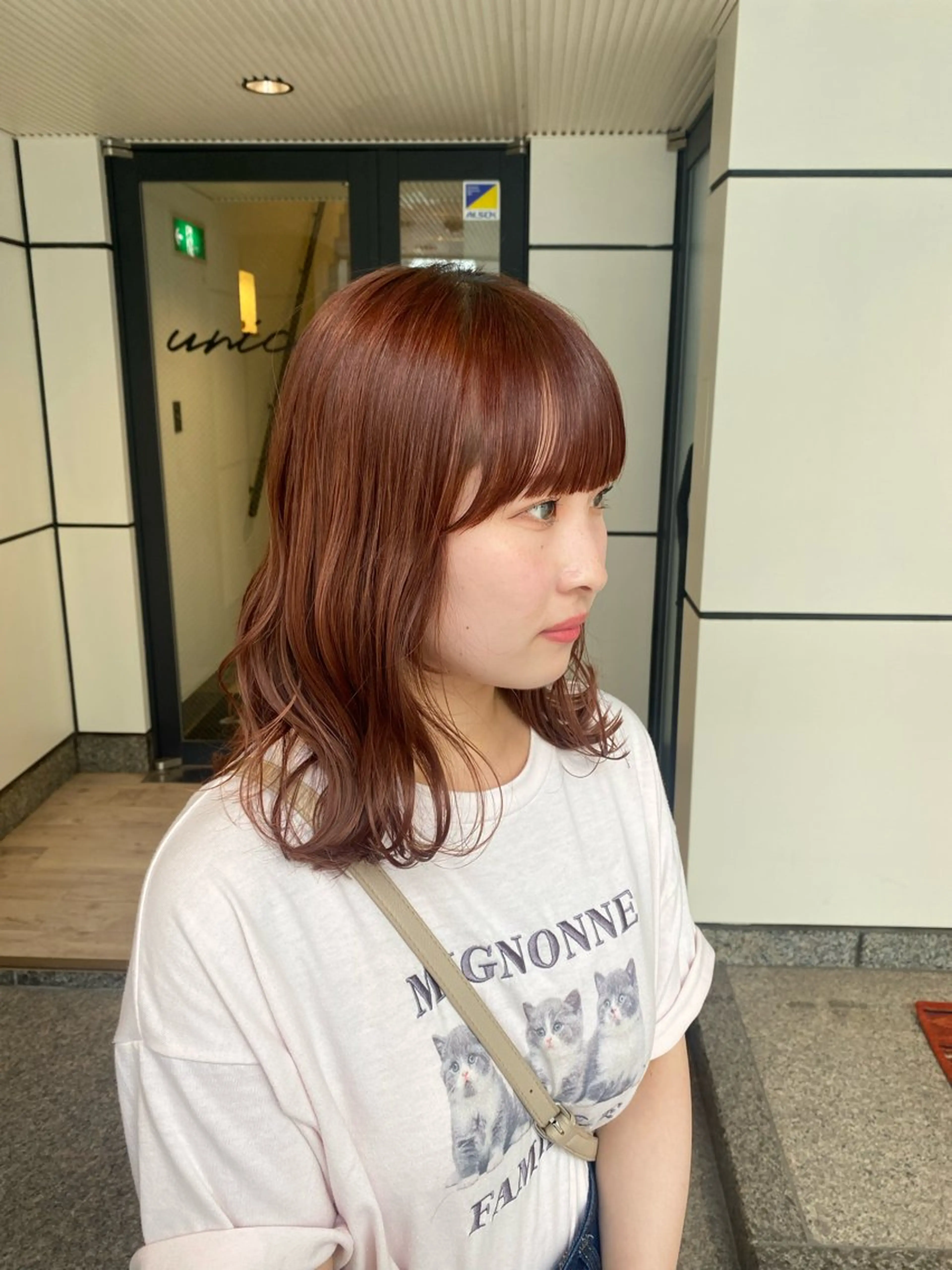 ミディアム カット 🍑 モモカ🍑のヘアスタイル