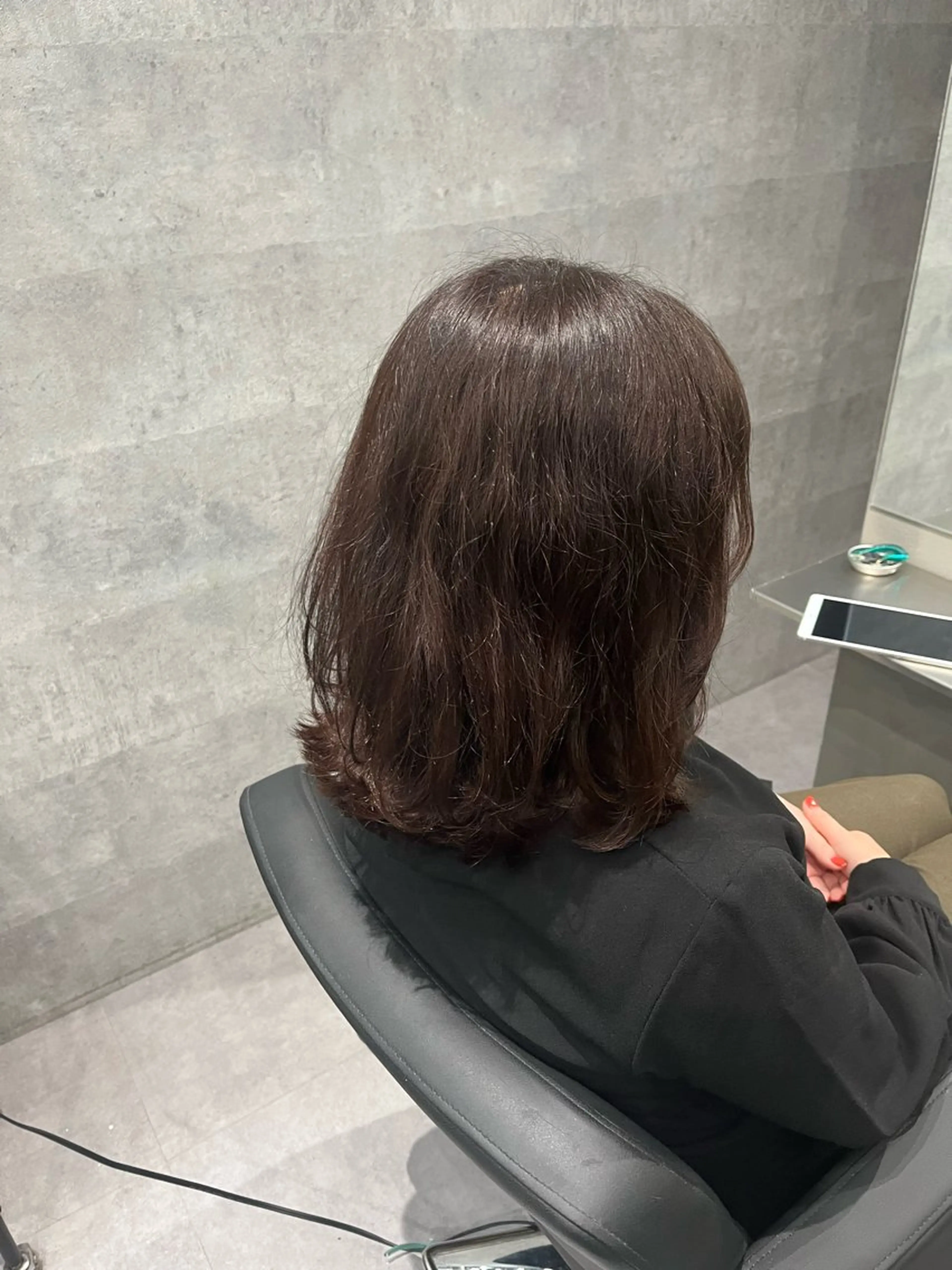 カラー ブラウンカラー 椙山 沙南子のヘアスタイル