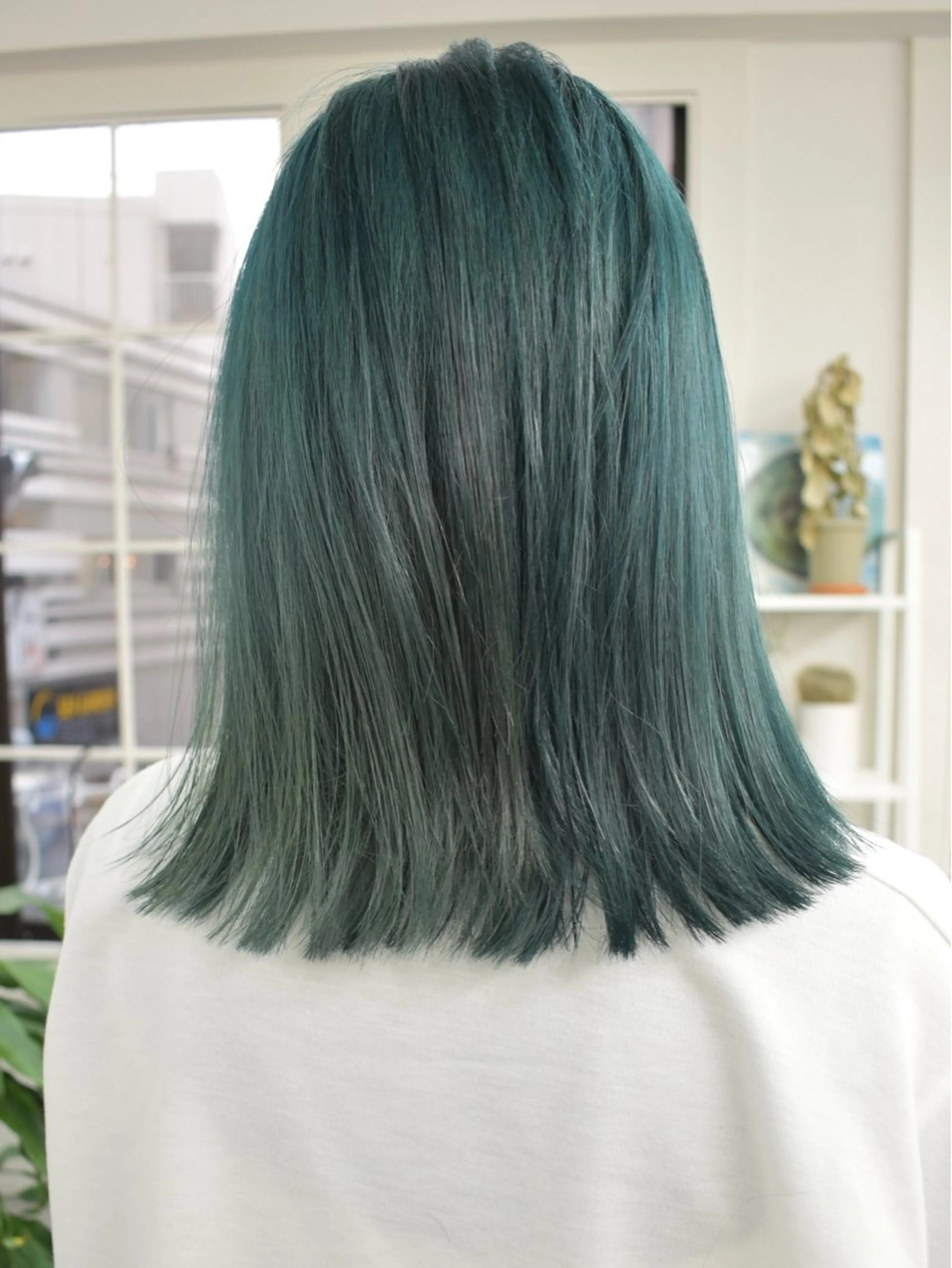 セミロング カラー カット ヘアカラー トリートメント レイヤーボブ/ 艶カラー/サナ🌼のヘアスタイル